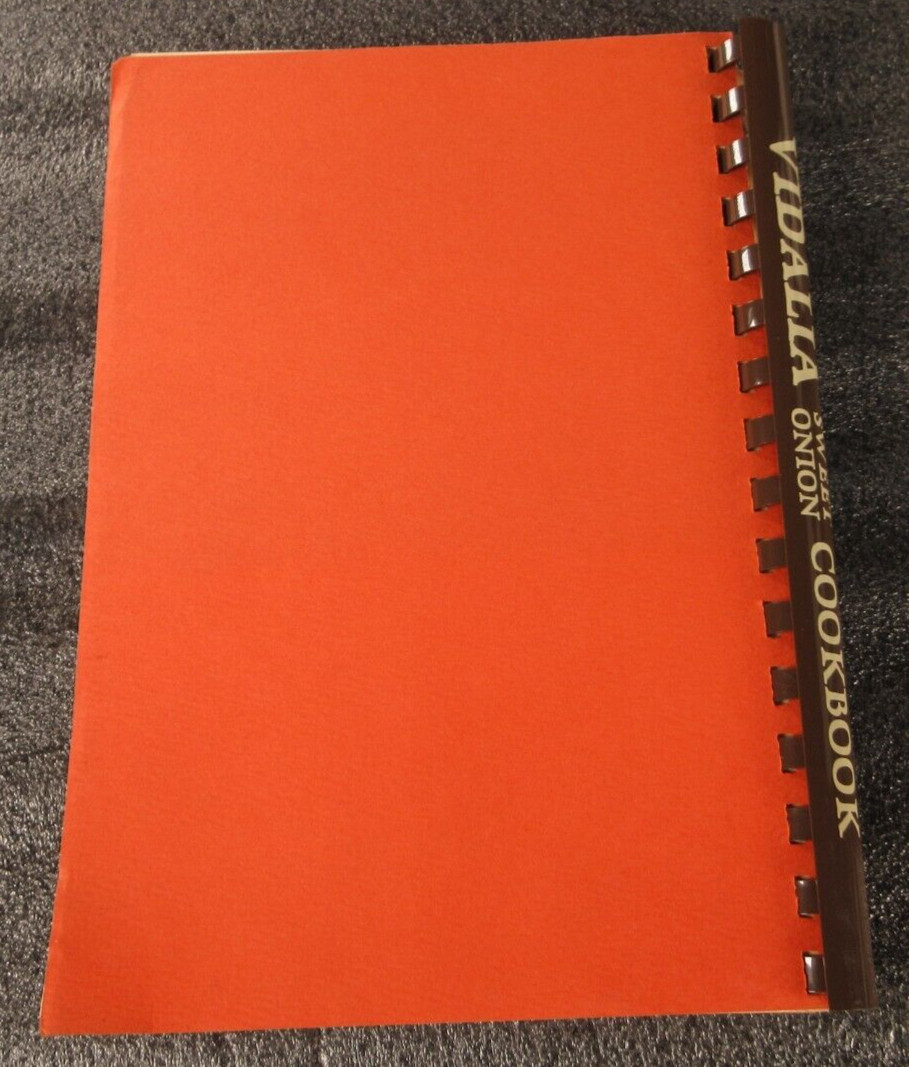 World Famous Vidalia Sweet Onion Cookbook 1982 Wynn Farms Wimmer Brothers