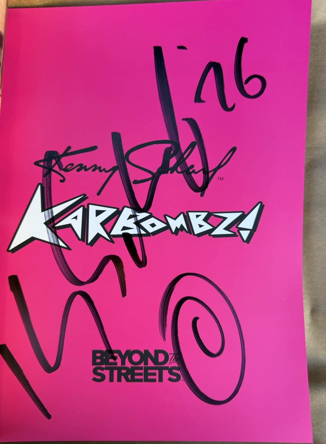 Kenny Scharf SIGNED “KARBOMBZ!” Coffee Table Art Book 1st Edition / 1,000 Print
