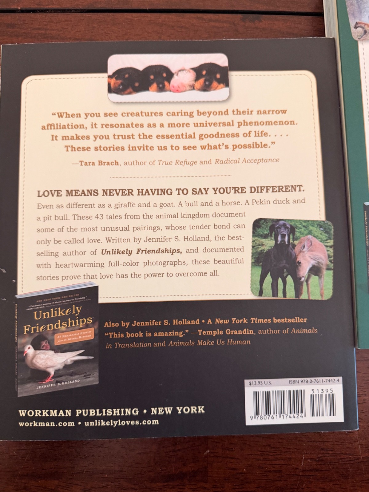 3 Jennifer S. Holland Unlikely Books: Loves,Friendships and Heroes