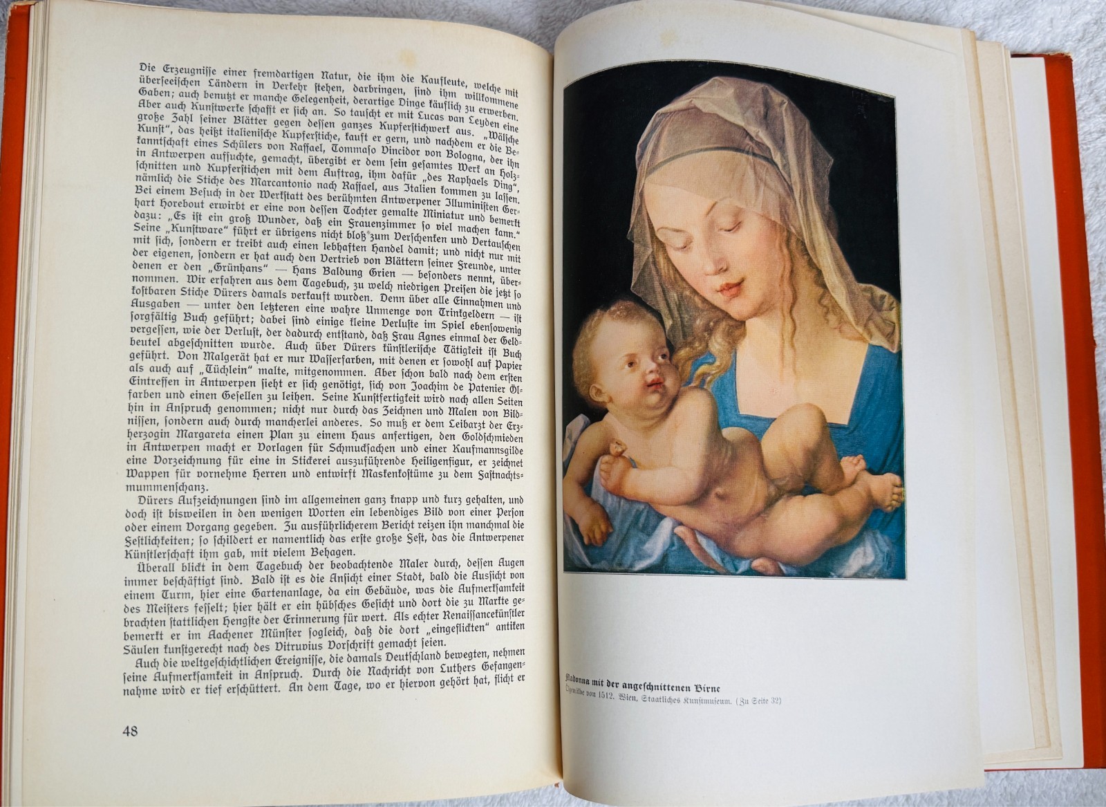MONOGRAPHS ON ARTISTS -Book 5: DURER by Herman Knackfuss (1938 GERMAN printing)