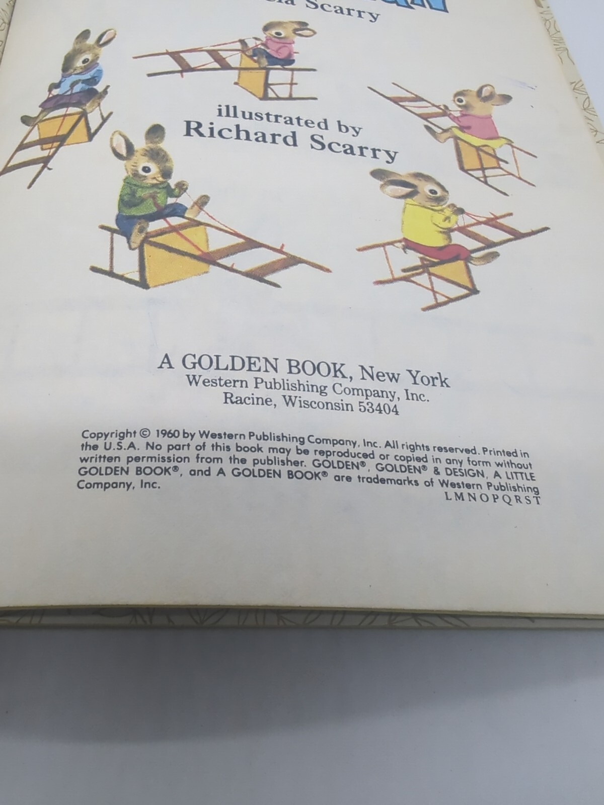 Little Golden Book Ser Richard Scarry’s Just for Fun by Patricia Scarry 1960