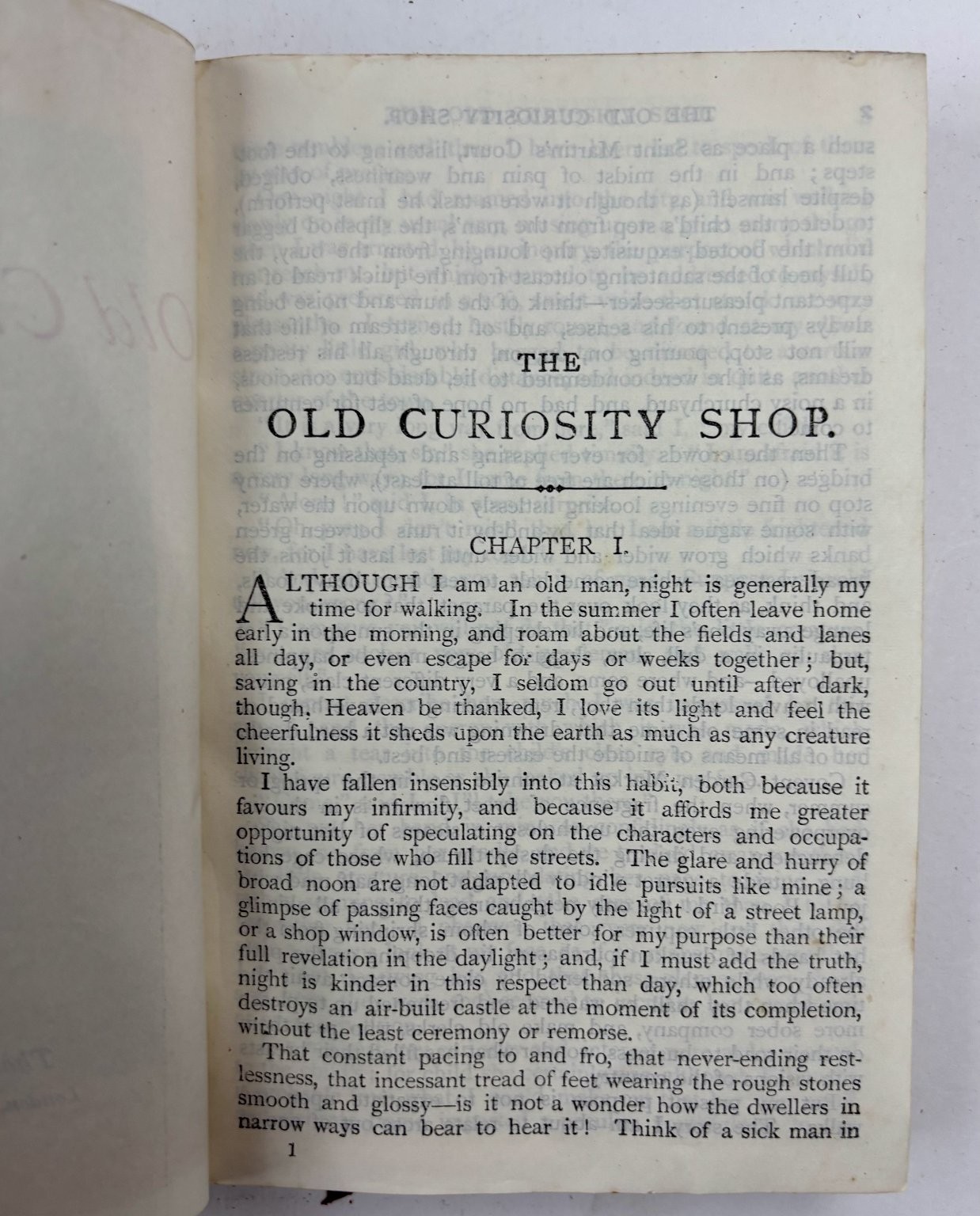 The Works of Charles Dickens Vol. IV The Old Curiosity Shop (New Century) 1899