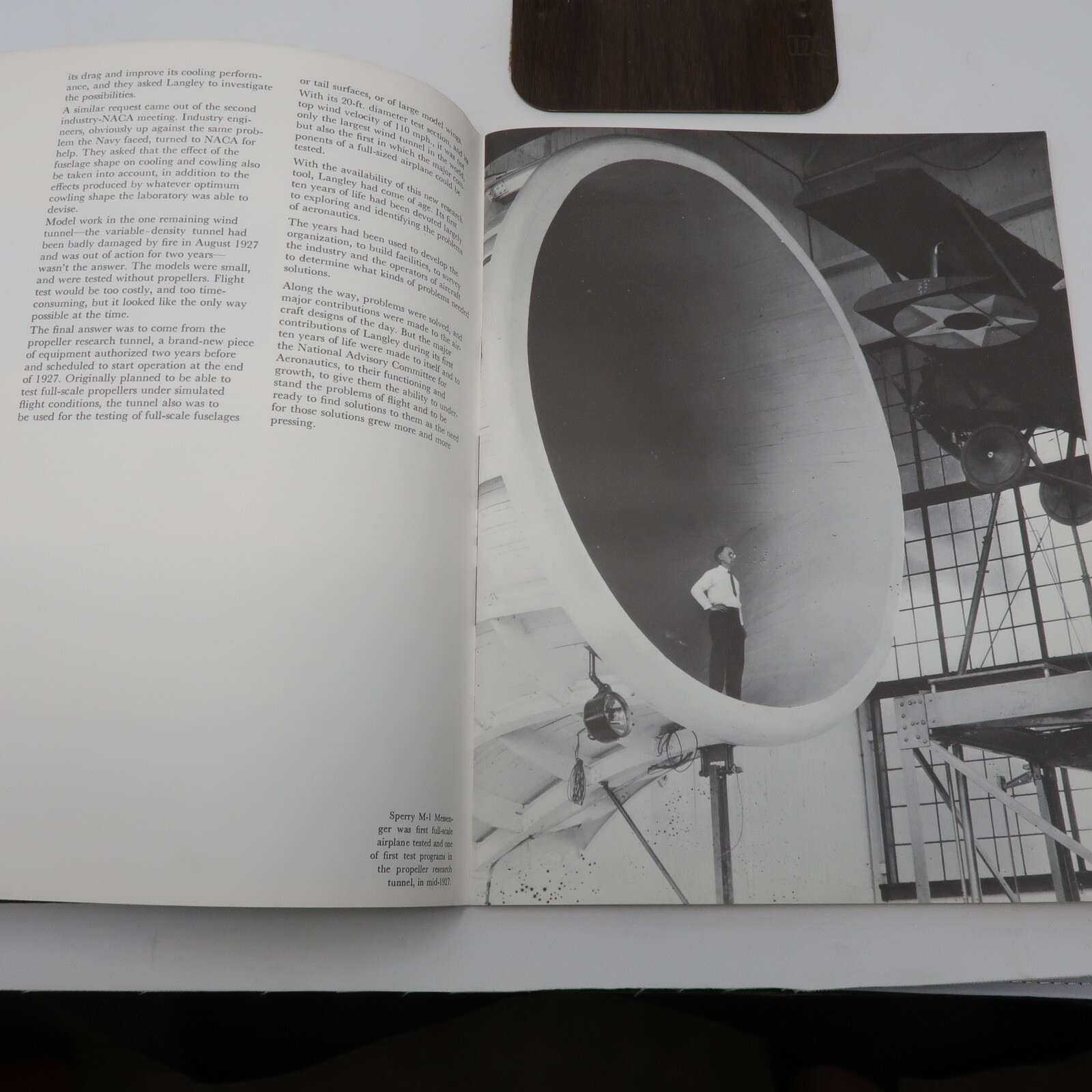 FIFTY YERAS OF AERONAUTICAL RESEARCH (1968) NASA Booklet EP-45 71 Pages Vintage