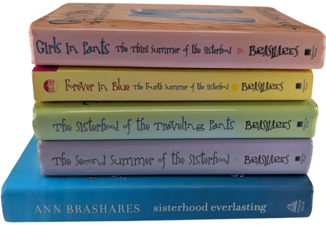 Ann Brashares Sisterhood Traveling Pants Books 1-4 Everlasting HC PB Lot