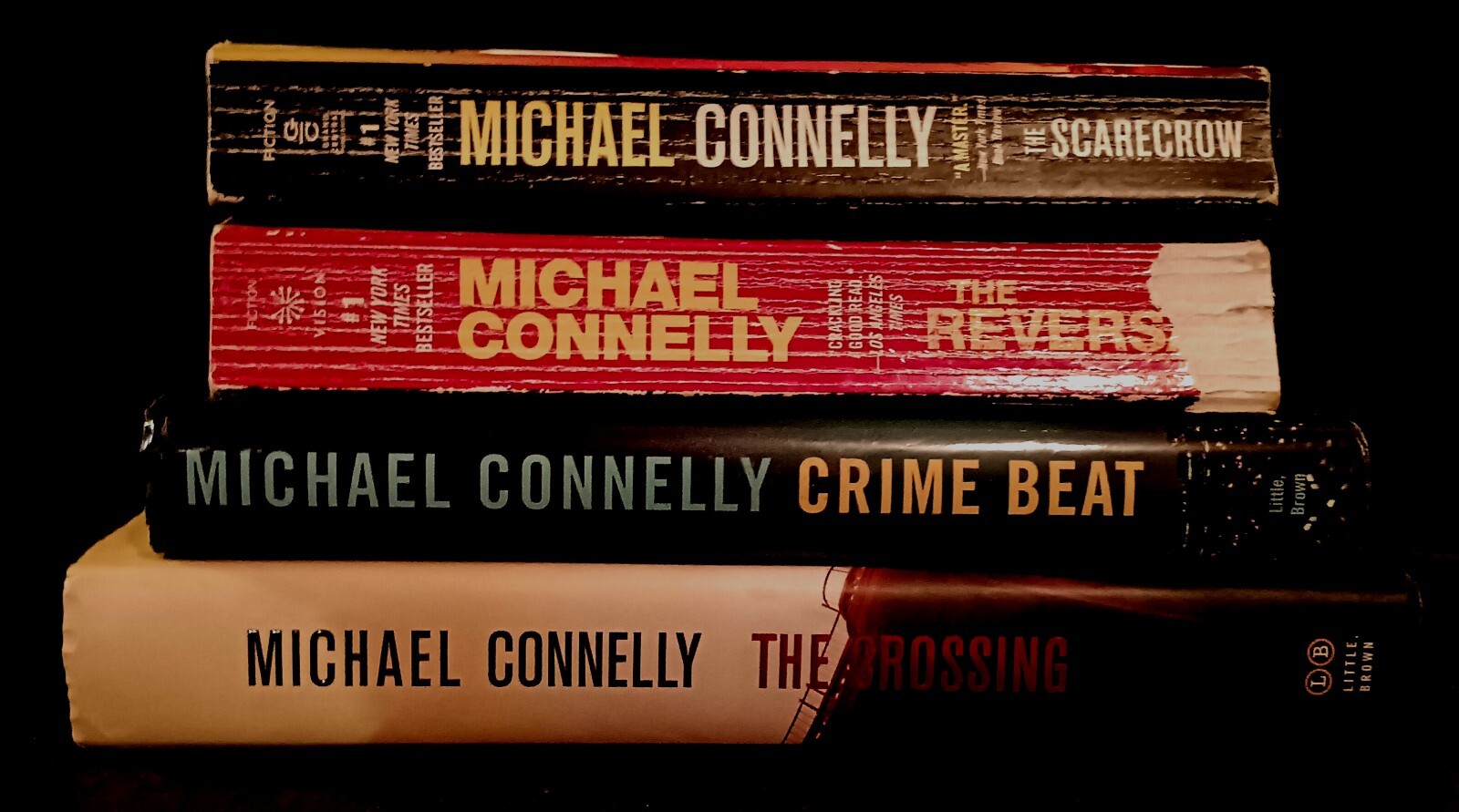 Michael Connelly (Lincoln Lawyer/Bosch) -Crime Beat-Reversal-Scarecrow-Crossing