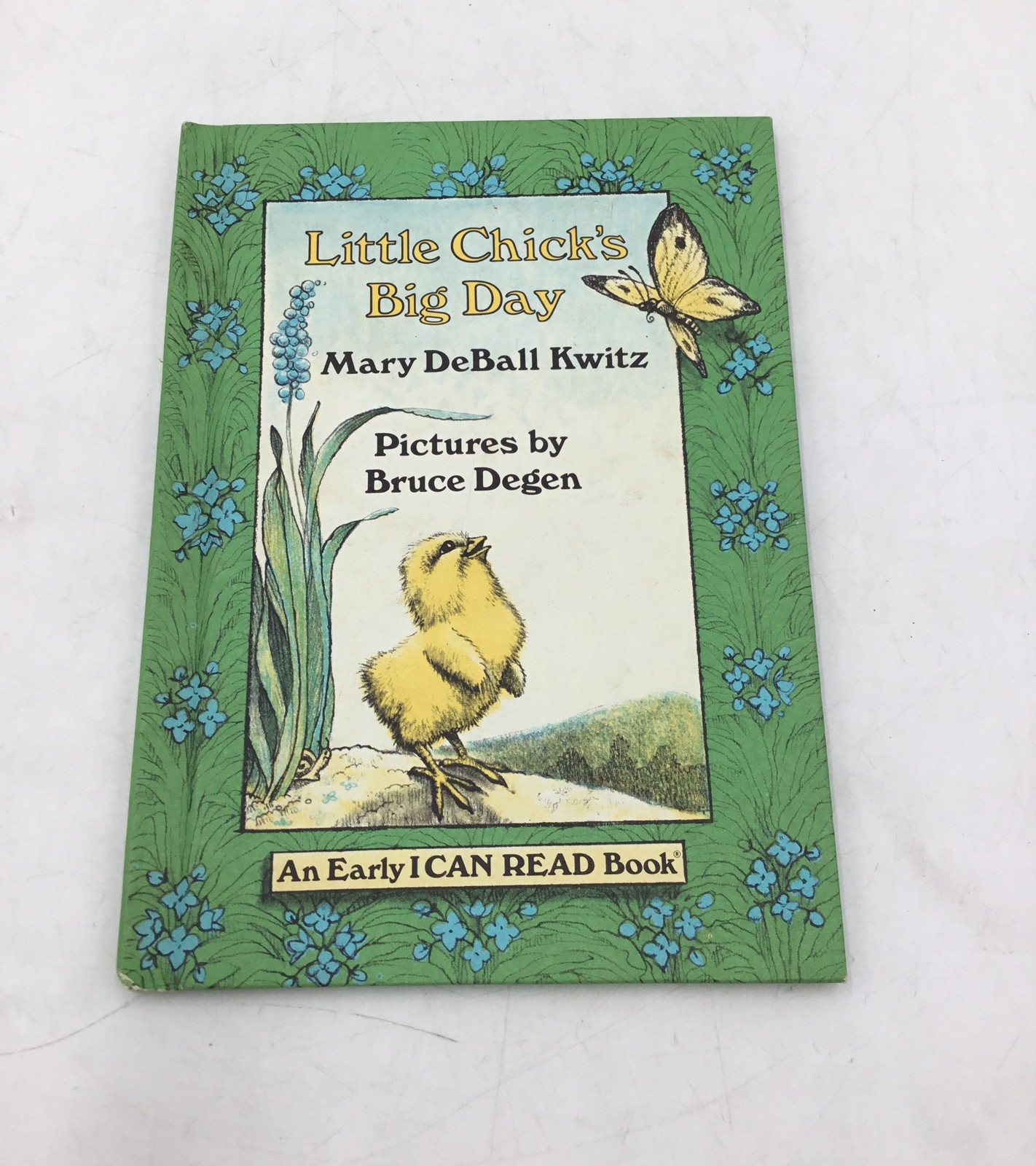 Little Chick’s Big Day Mary DeBall Kwitz Bruce Degen 1981 First Edition Book