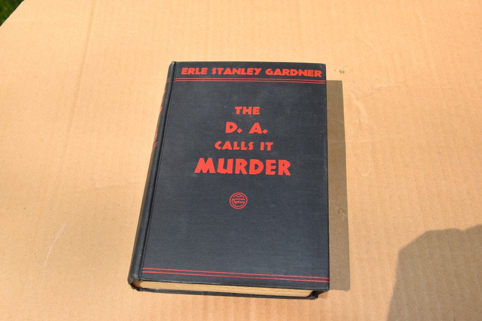 The D.A. Calls it Murder, William Morrow 1st Edition
