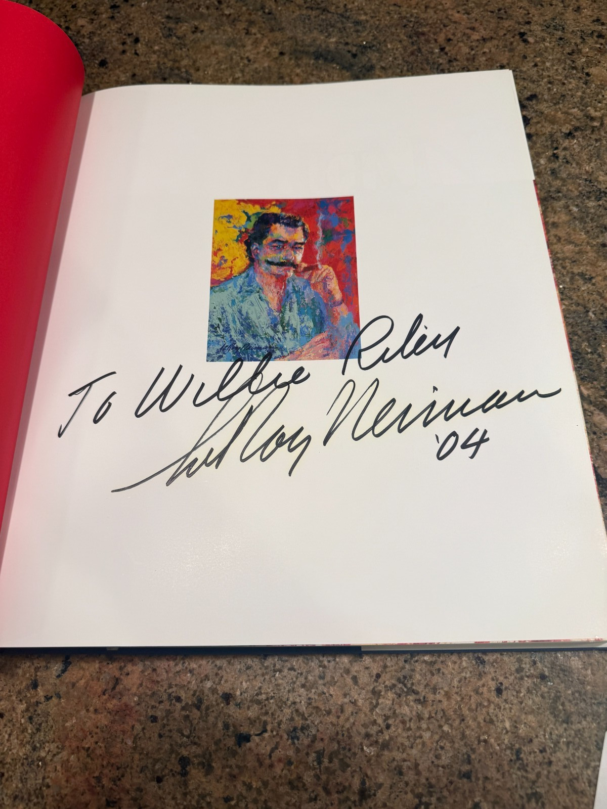 LeRoy Neiman: Five Decades – Hardcover, by LeRoy Neiman -SIGNED