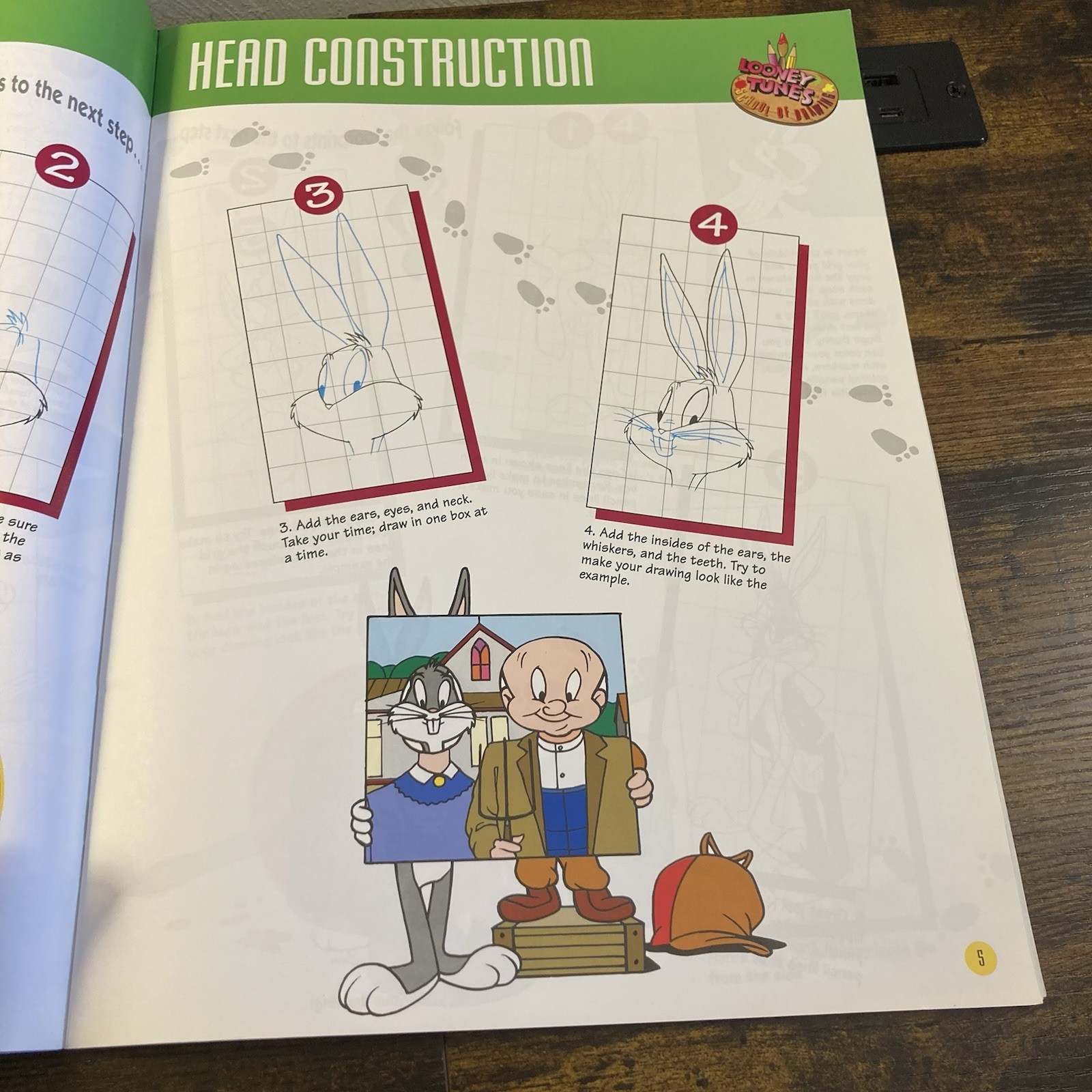 Learn to Draw Bugs Bunny and Friends Looney Tunes How To Daffy Book Vtg 1996