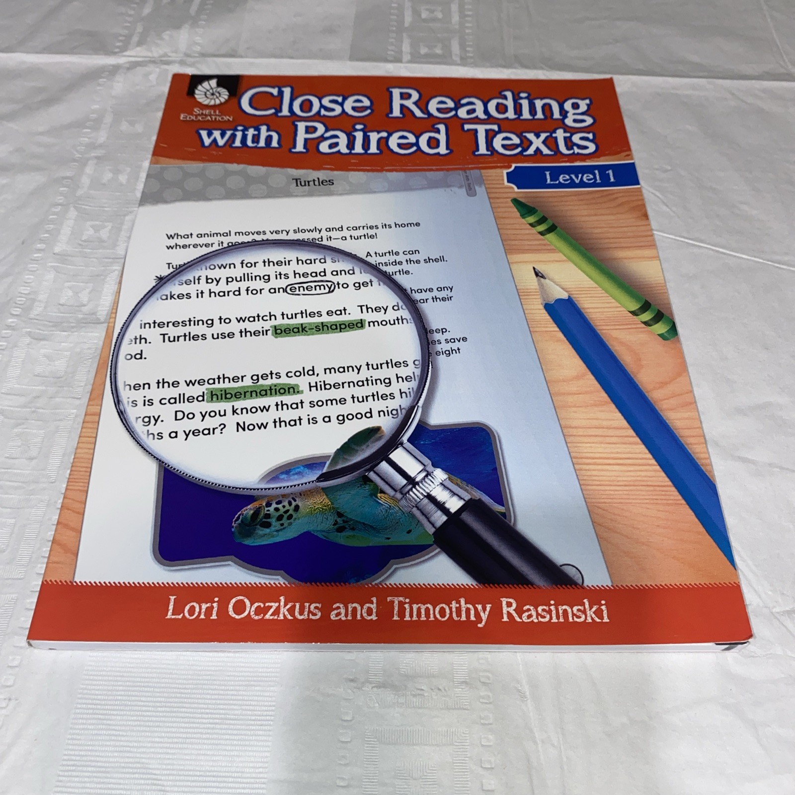 Shell Education 51357 Close Reading With Paired Texts – Level 1
