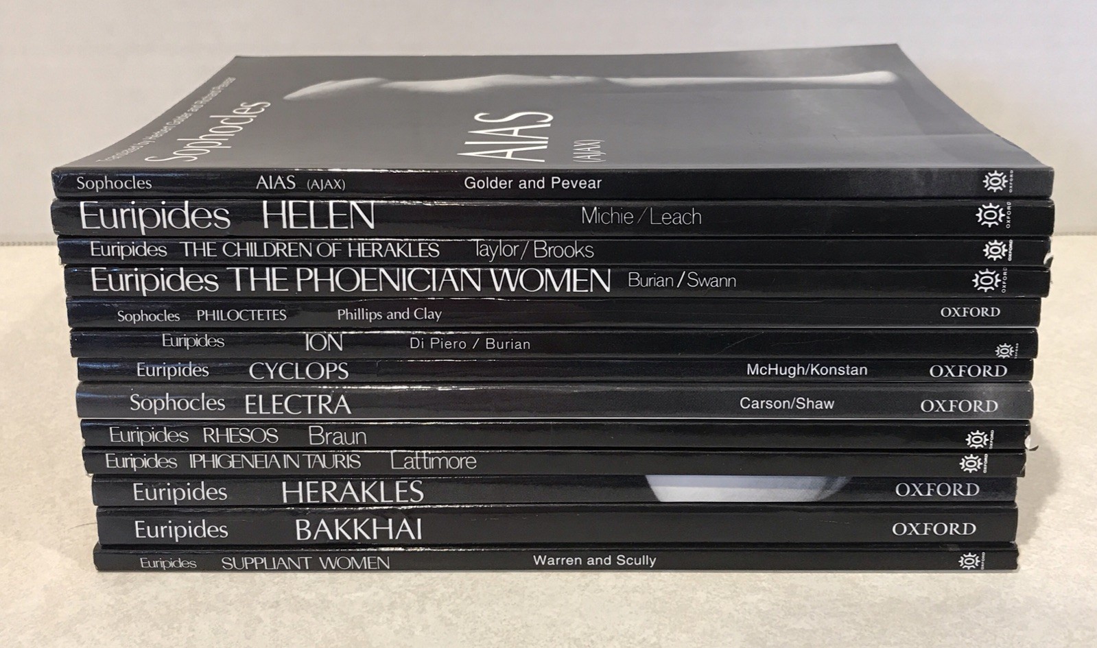 LOT OF 13 The Greek Tragedy in New Translations – ASSORTED TITLES – Paperbacks