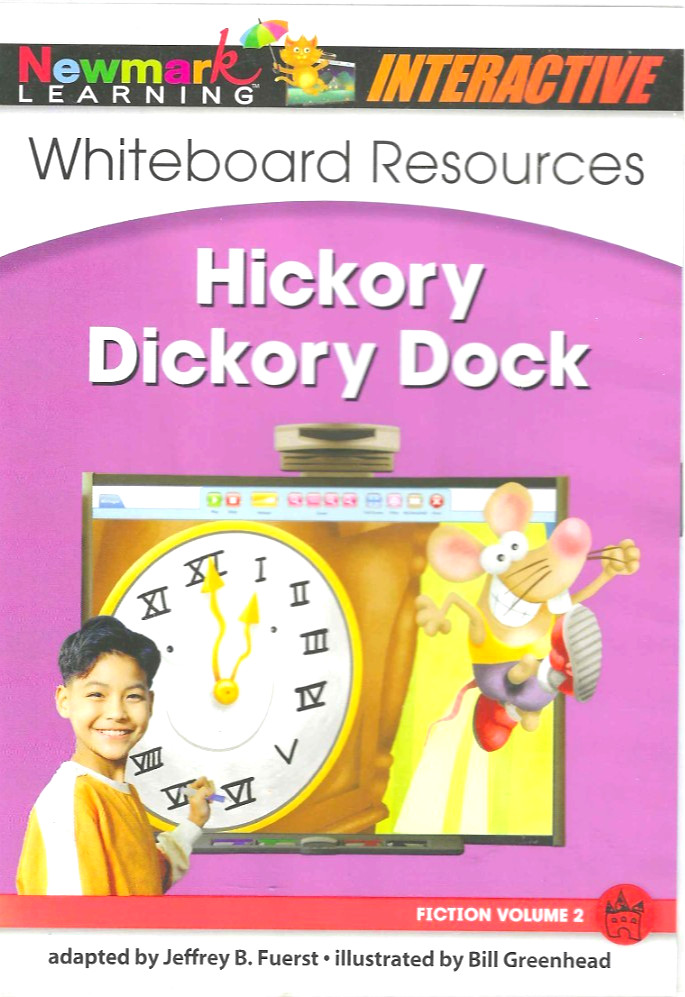 Interactive Whiteboard, Hickory Dickory Dock, CD-ROM, NEW! Fiction, Gr. k-1