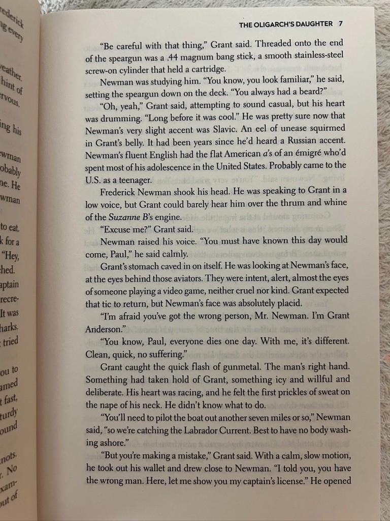 Joseph Finder, Stand Alone Novels: The Oligarch’s Daughter; Company Man