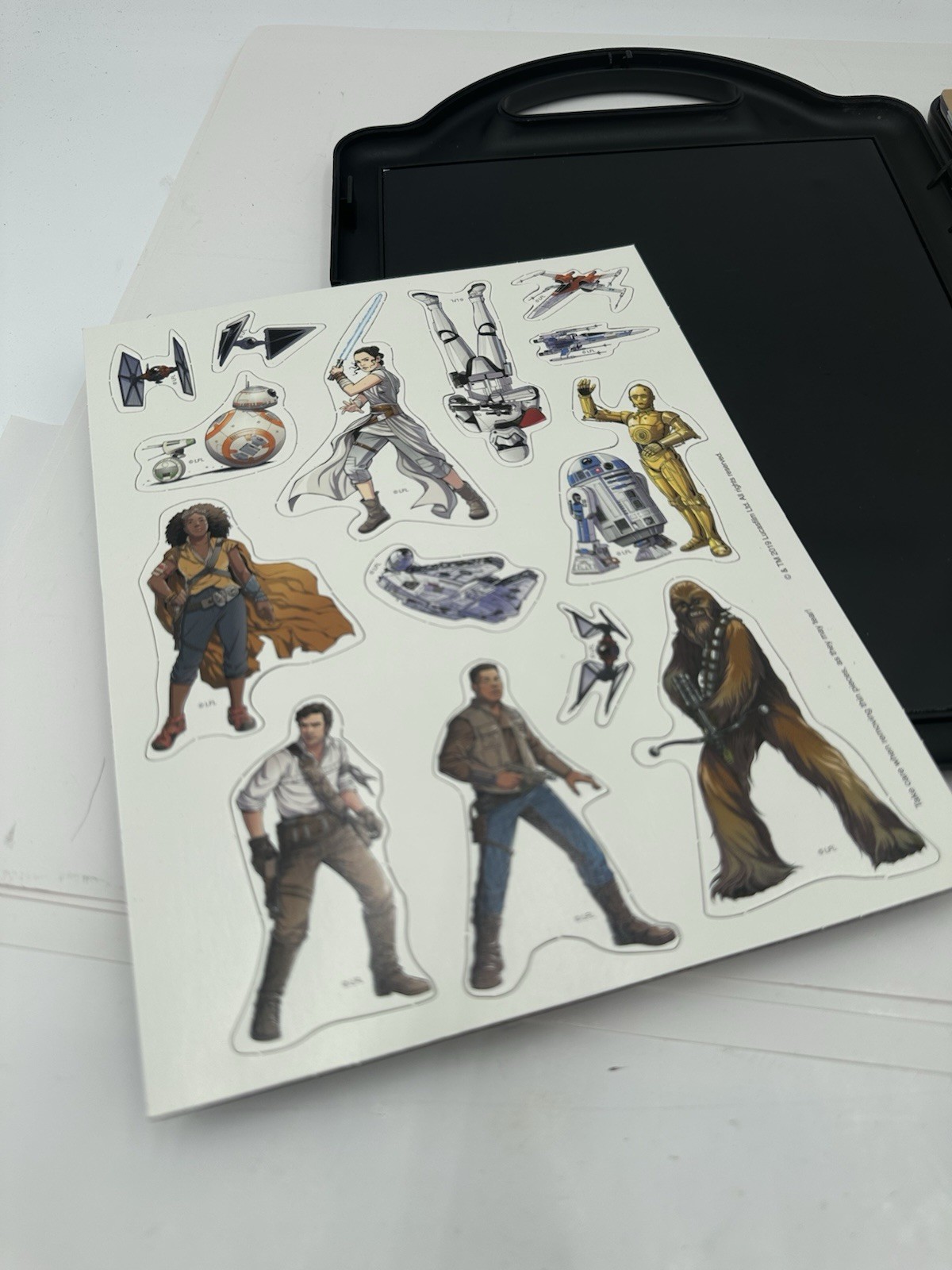 New Star Wars The Rise of Skywalker 20+ Magnets Playset Activity Book Travel