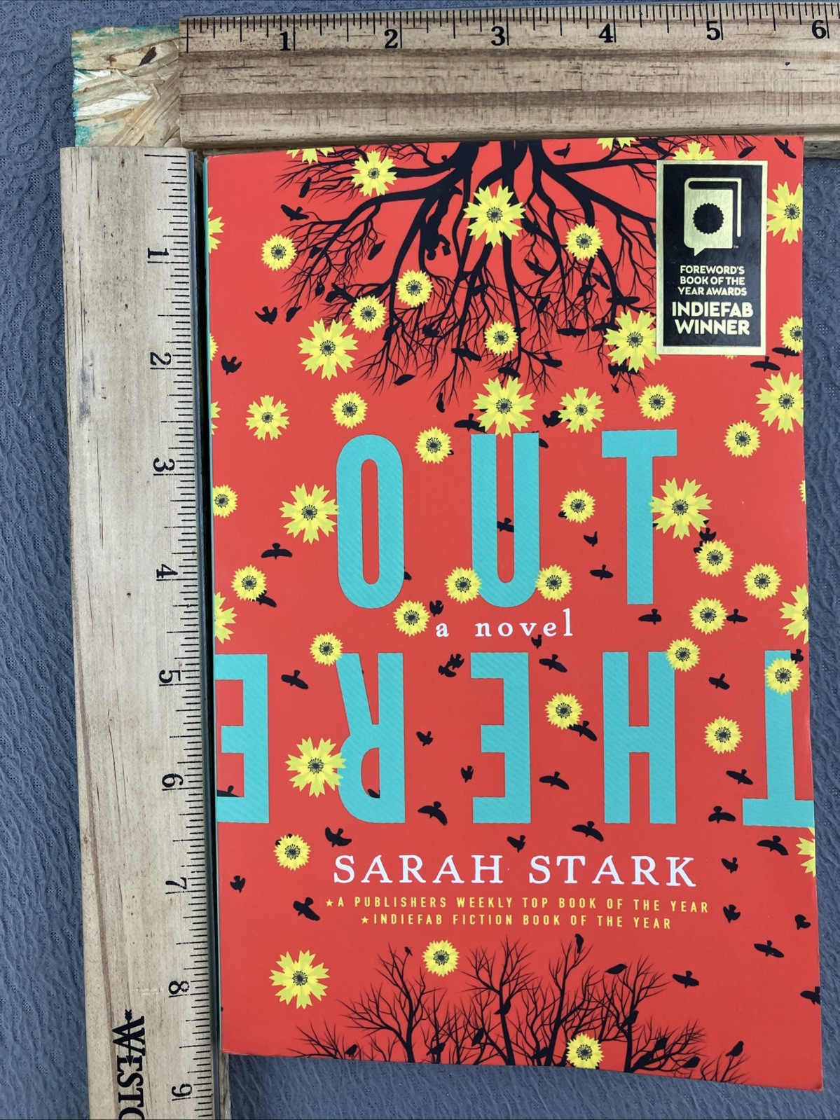 Out There: a Novel Book (2014, Paperback) Sarah Stark * SIGNED COPY