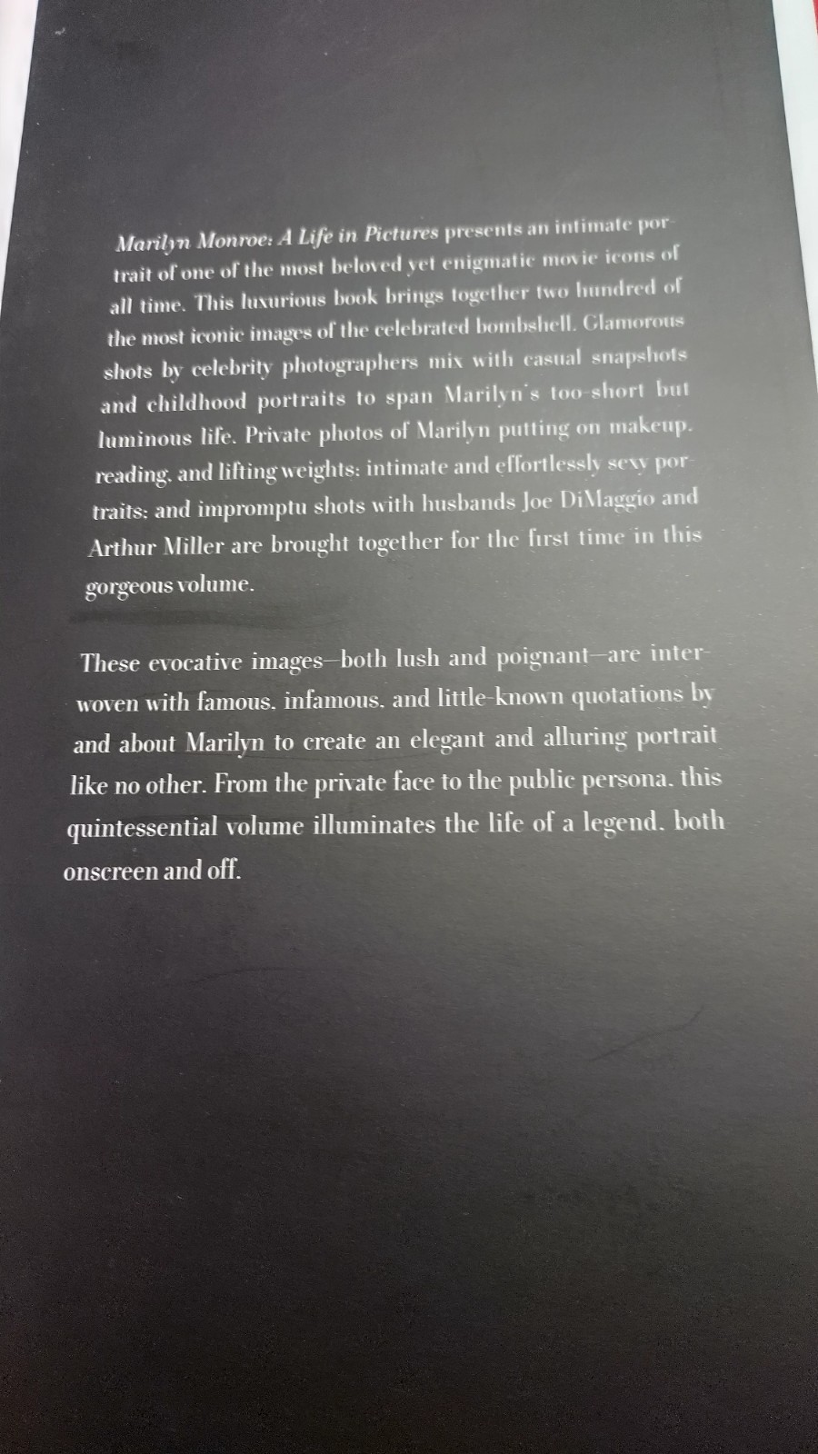 Marilyn Monroe : A Life in Pictures by Anne Verlhac (2007, Hardcover)