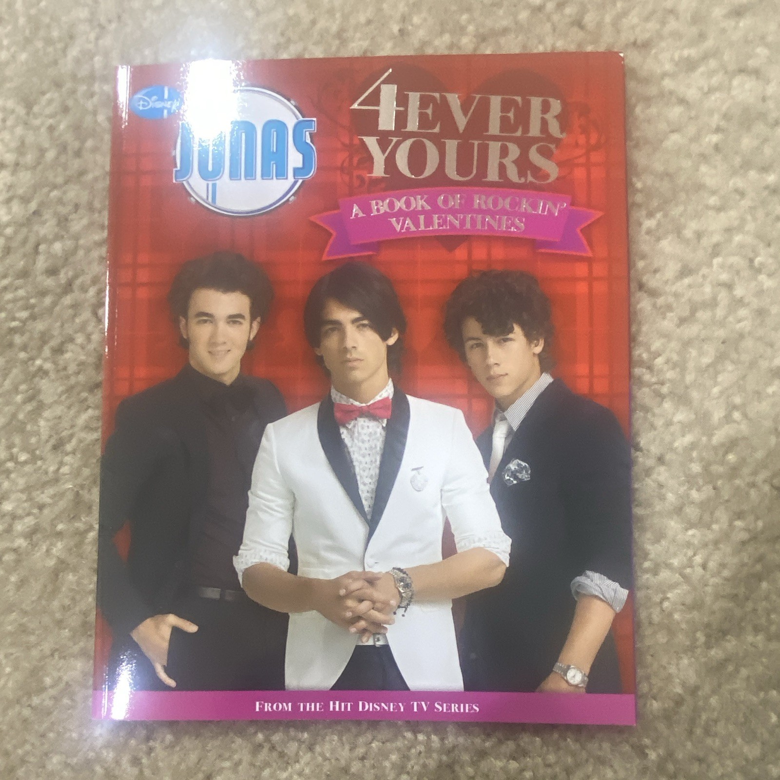 Disney Press Jonas 4ever Yours Rockin’ Valentines TPB 2009 Illustrated Ages 9-12