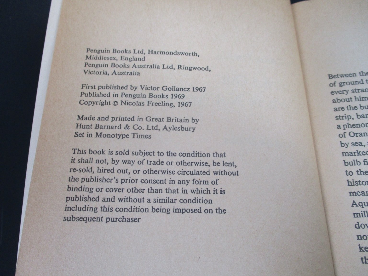 Strike Out Where Not Applicable Nicolas Freeling 1969 Crime Mystery Penguin