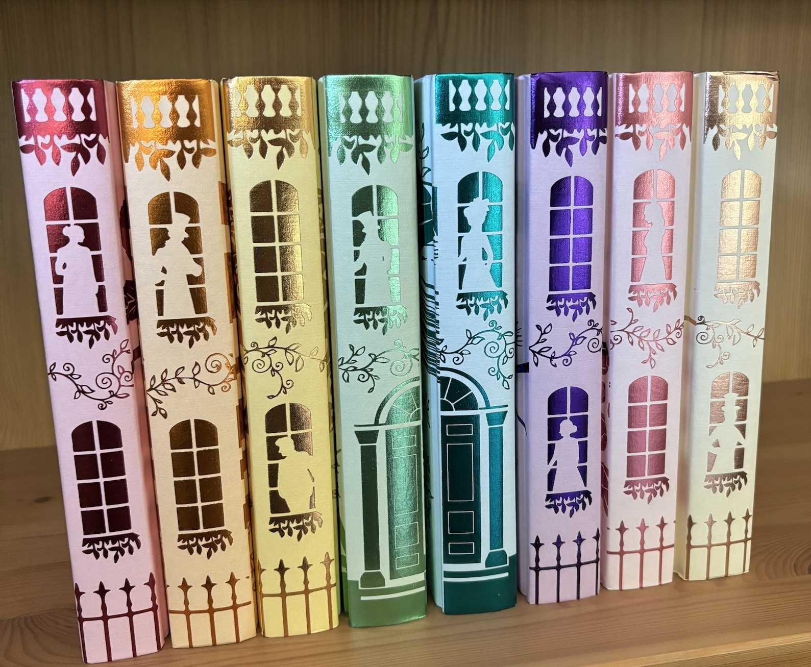 Illumicrate Exclusive Bridgerton Series Hardcover Set Unsigned
