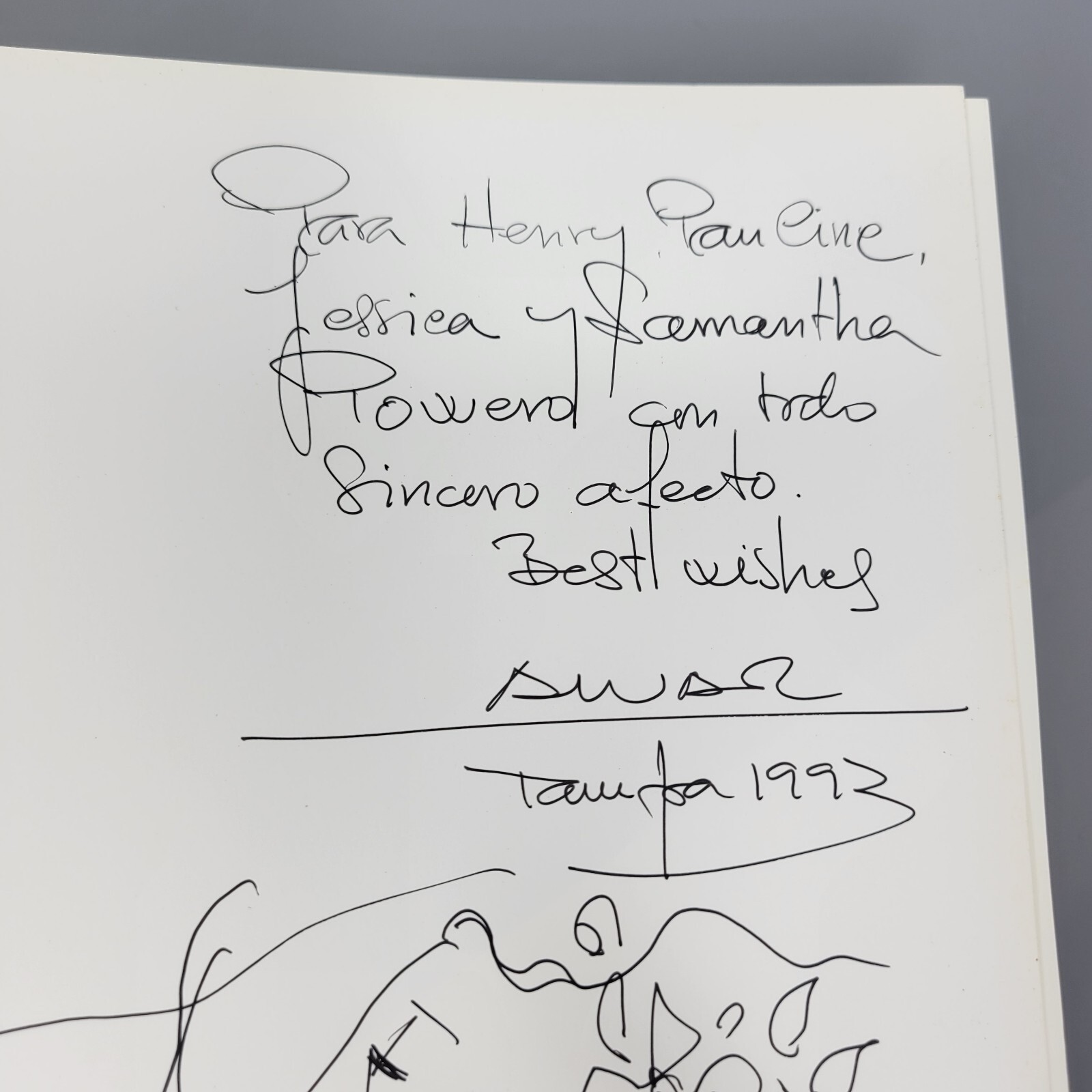 Alvar by Francesc Miralles and Miquel Alzueta 1993 HC Book Signed Illustration