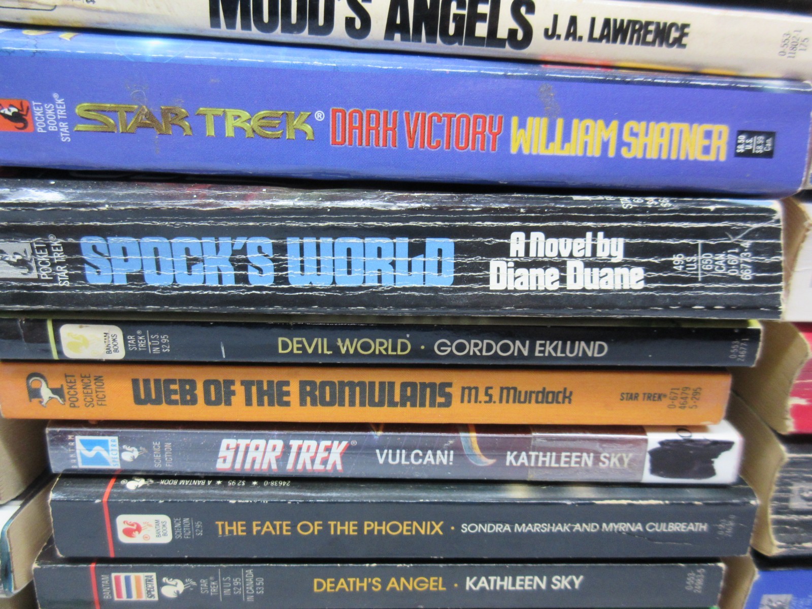 30 Star Trek The Original Series Books No Numbered Standalone Etc Buy It Now
