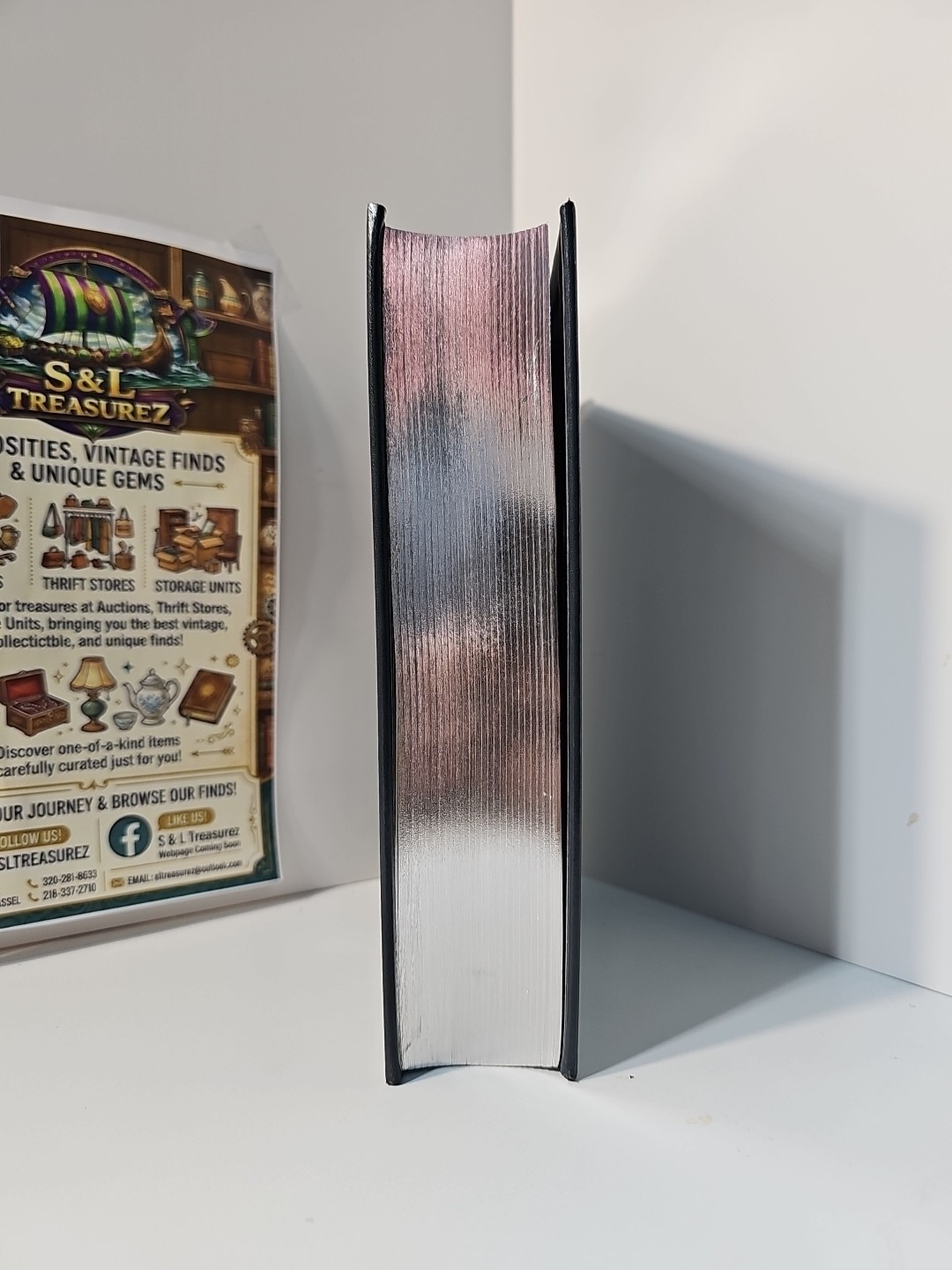 Classic Ghost Stories, Barnes & Noble, 2017, Bonded Leather, LNC, Silver Gilded