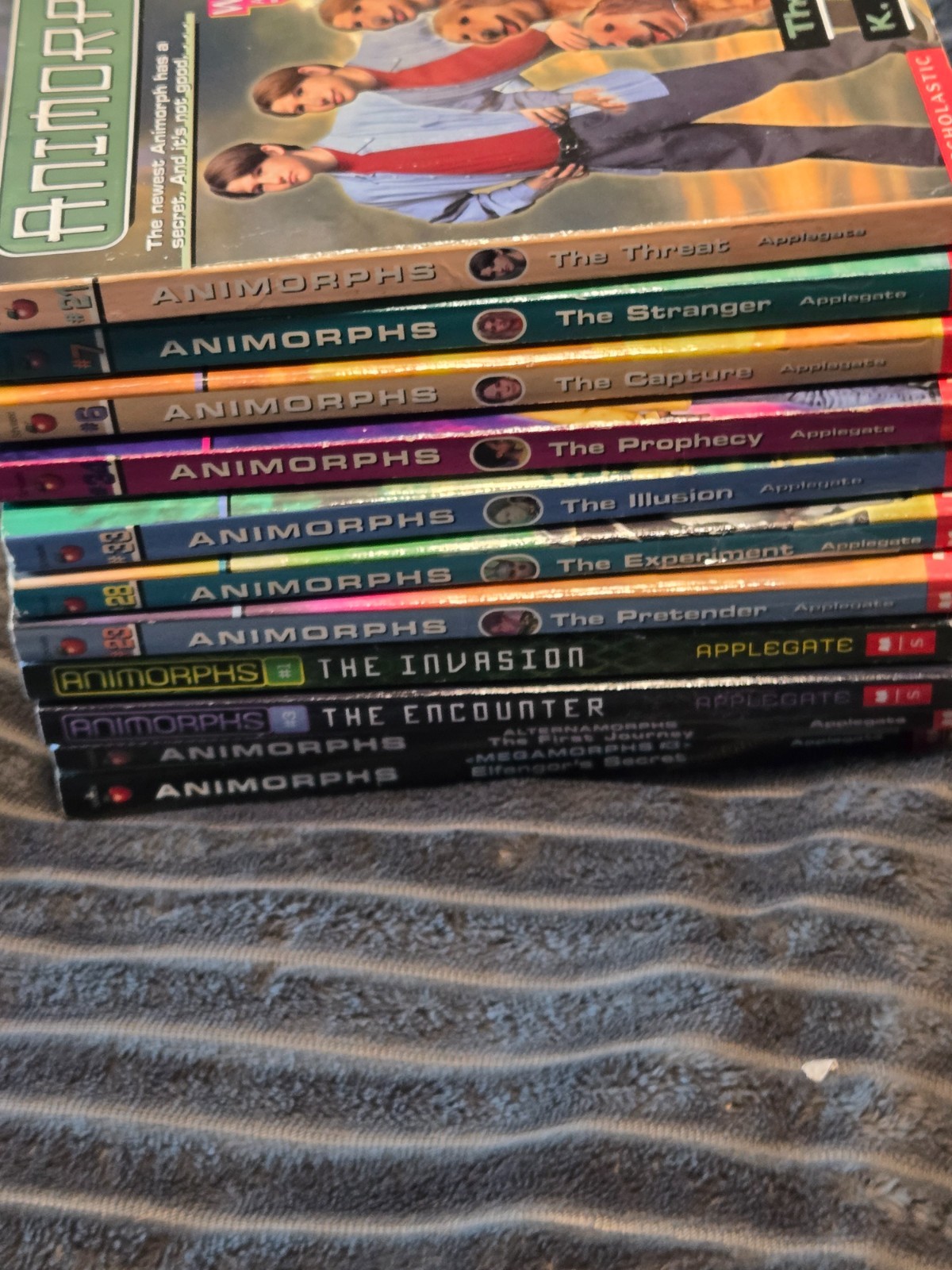 Lot Of 11 Animorphs by K.A. Applegate Chapter Book Series Paperback lot