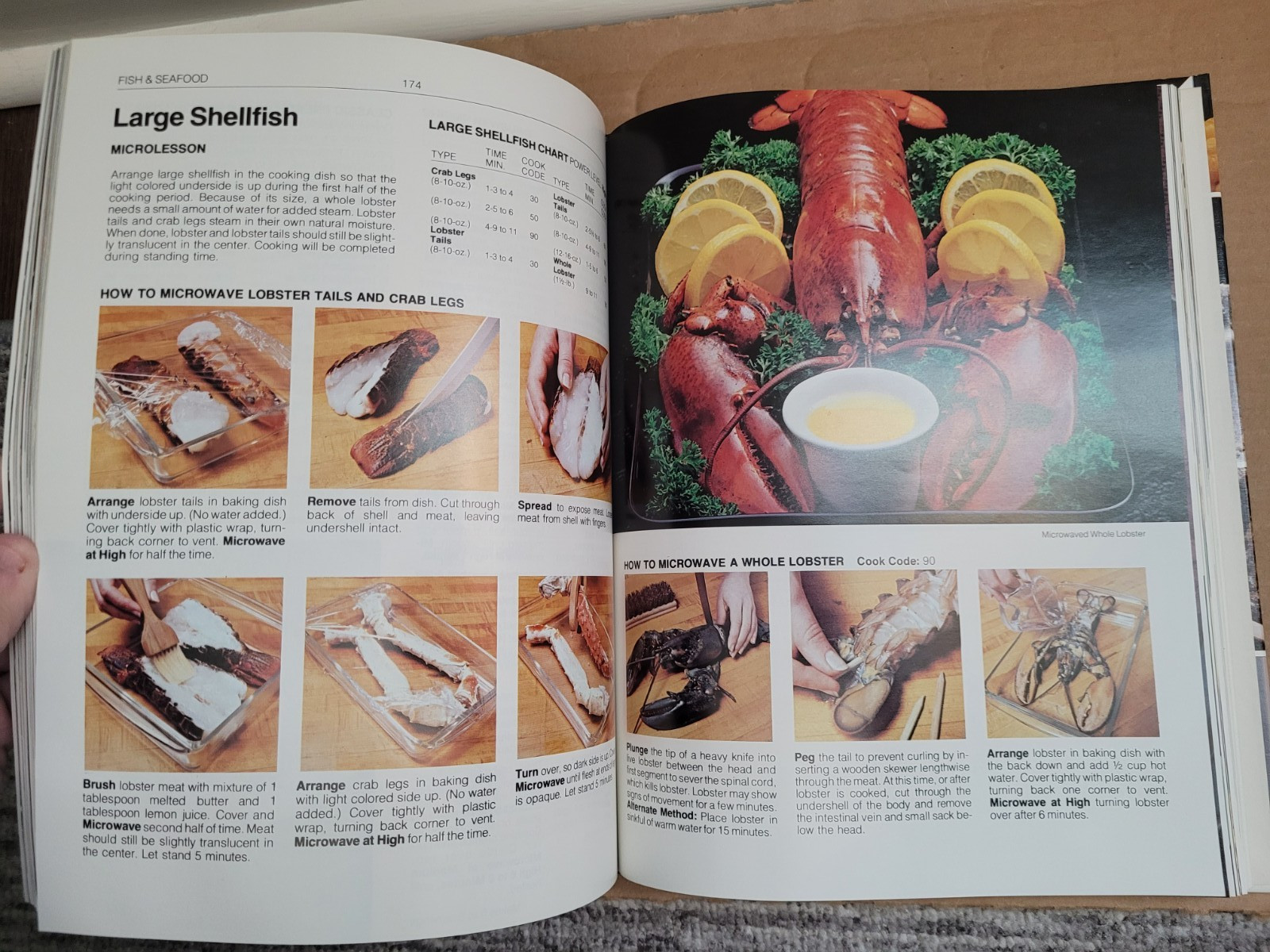 The Microwave Guide and Cookbook Hardcover Book from General Electric Co 1980