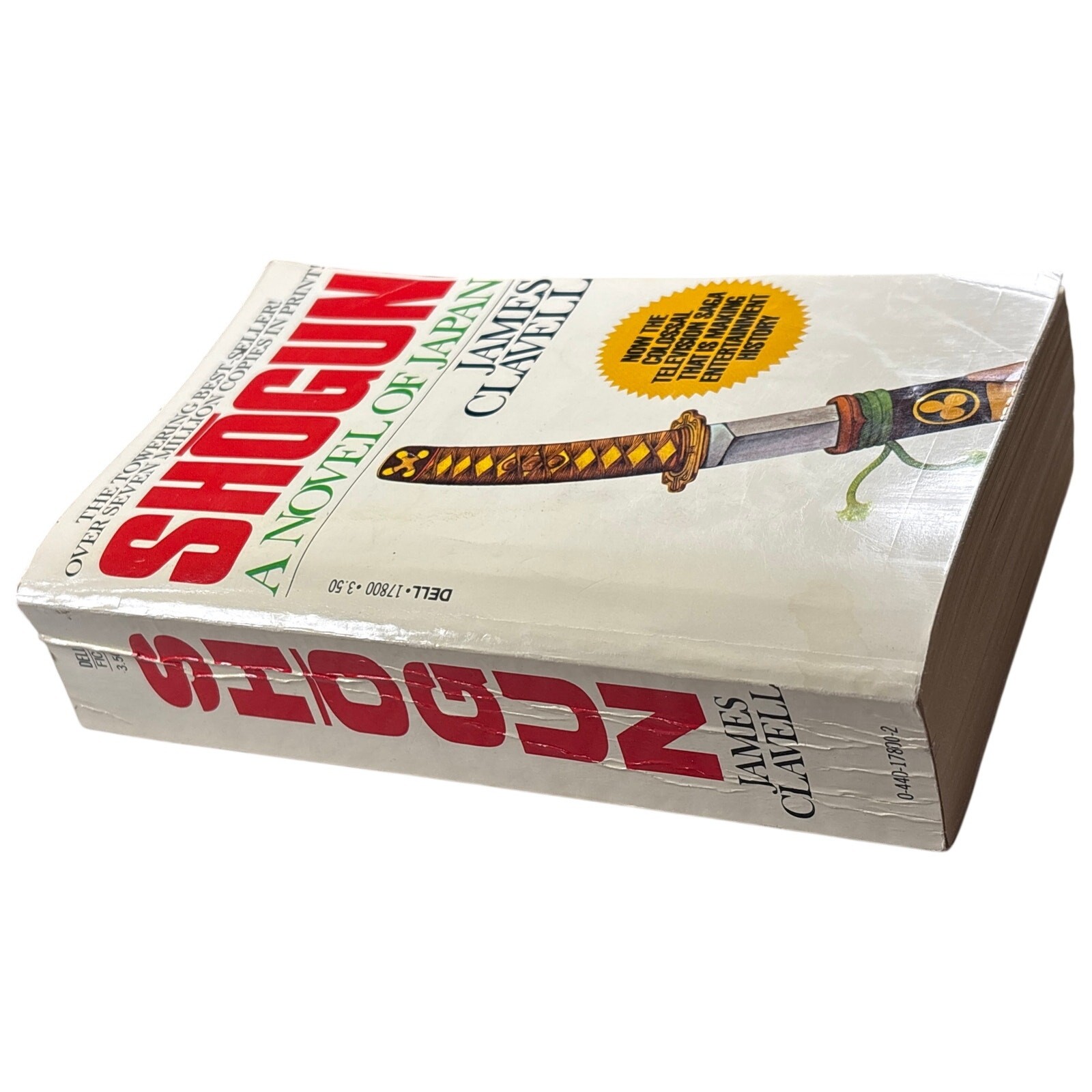 Shogun – A Novel of Japan by James Clavell – paperback First Dell printing 1980
