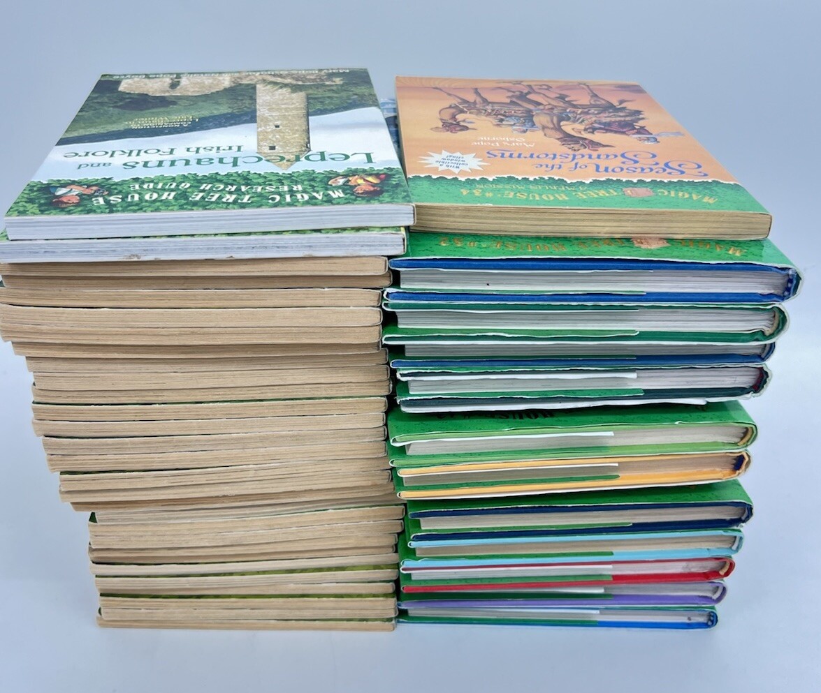 MAGIC TREE HOUSE Series, Mary Osborne HC & SC, Good Condition 1-40s Lot of 43