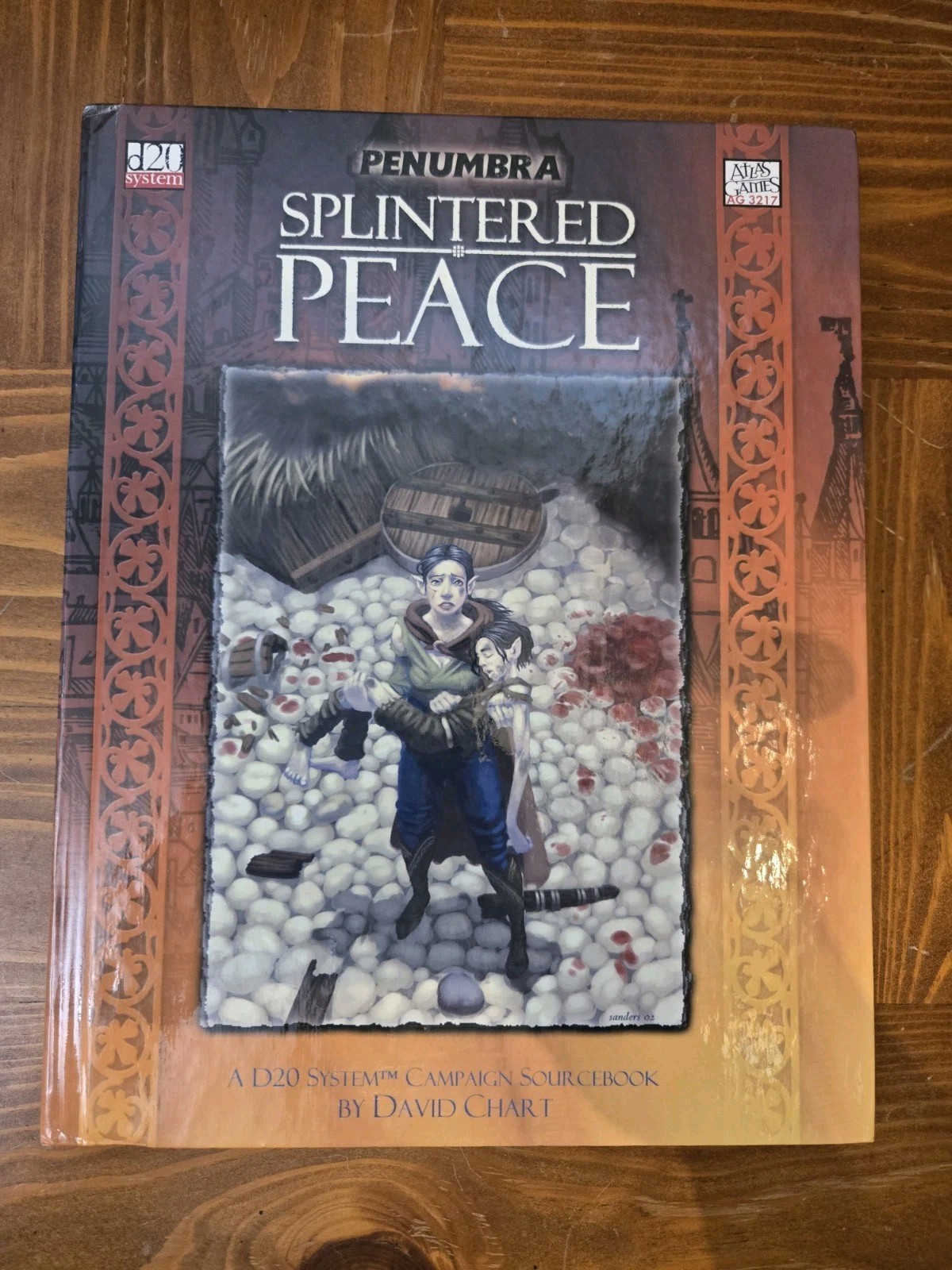 D&D 3.0 d20 OGL RPG : Penumbra – Splintered Peace (Atlas Games, 2002, GD)