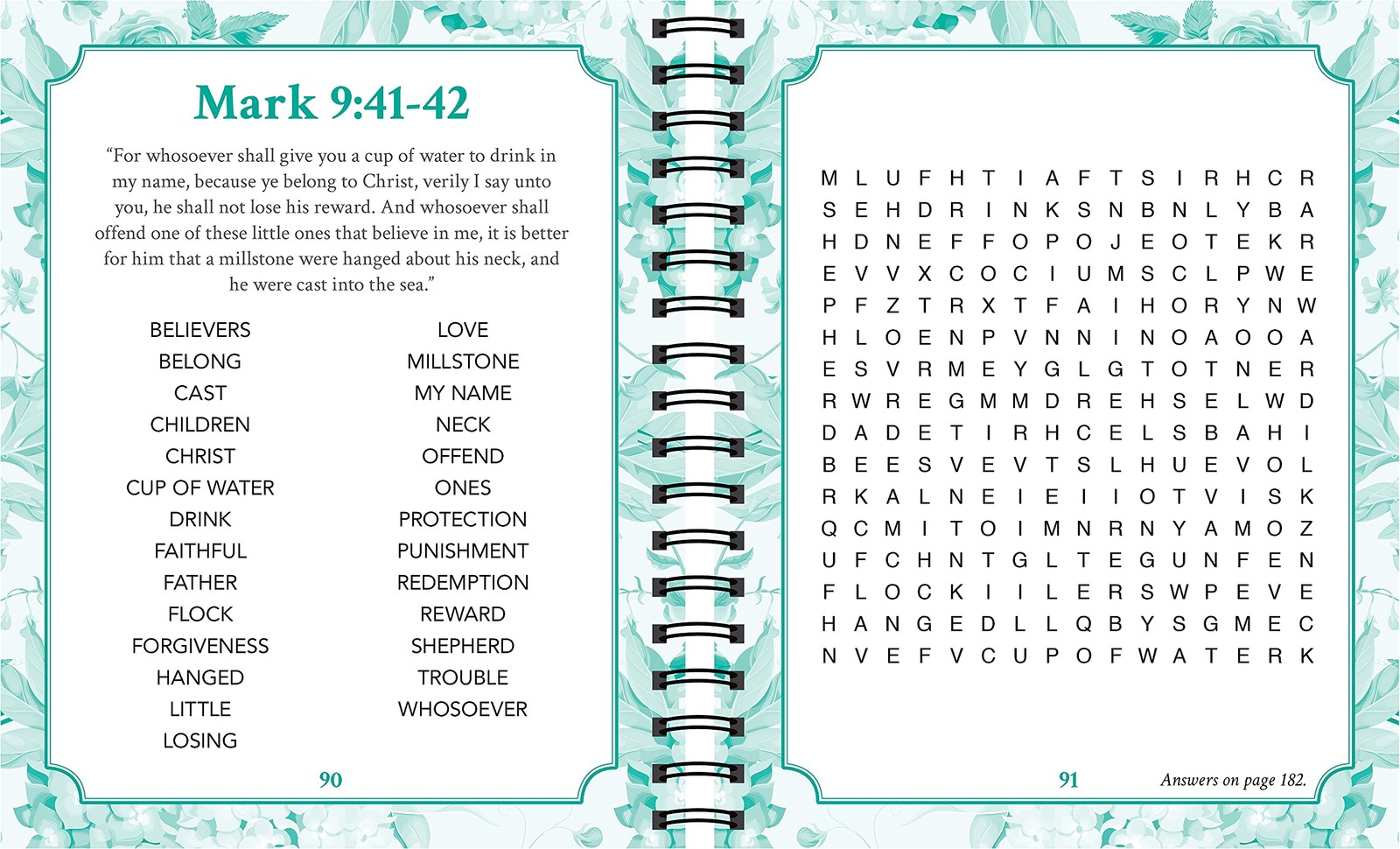 Brain Games Large Print Bible Word Search