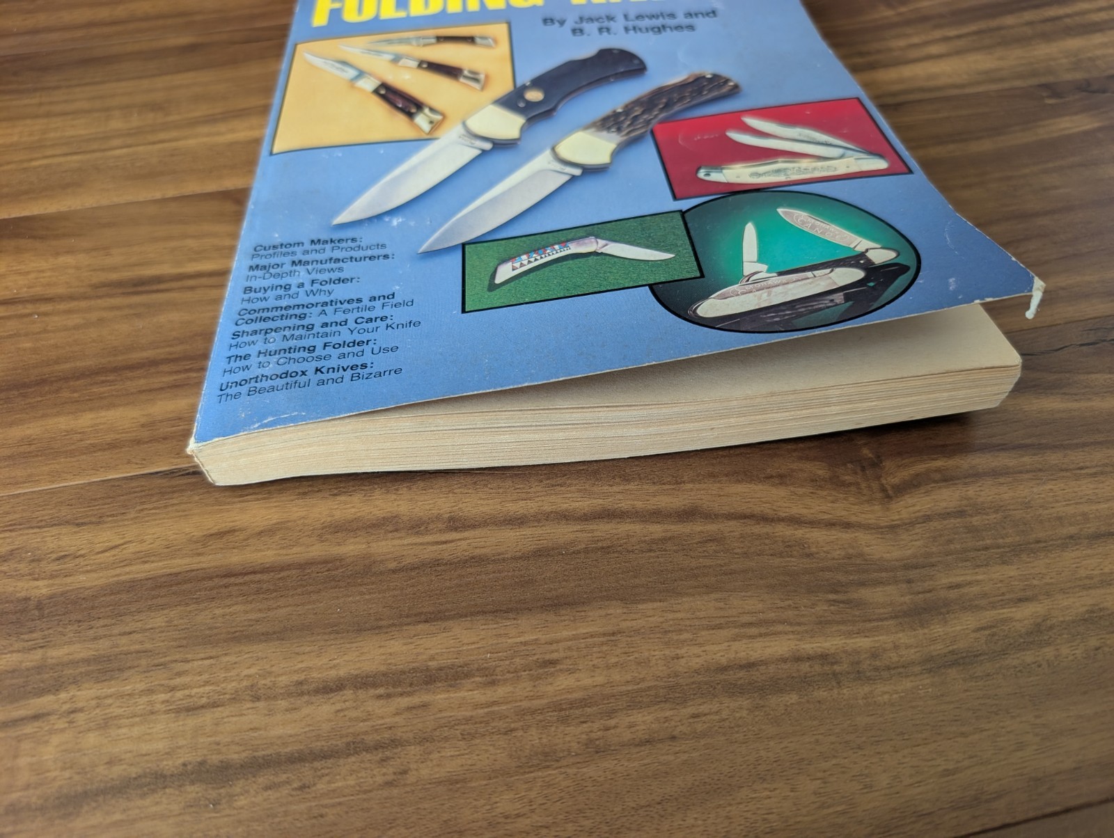 GUN DIGEST BOOK of FOLDING KNIVES JACK LEWIS & B.R. HUGHES