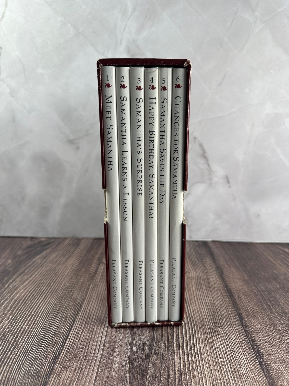 American Girl SAMANTHA Books 1-6 by Valerie Trip Hardcover collector box