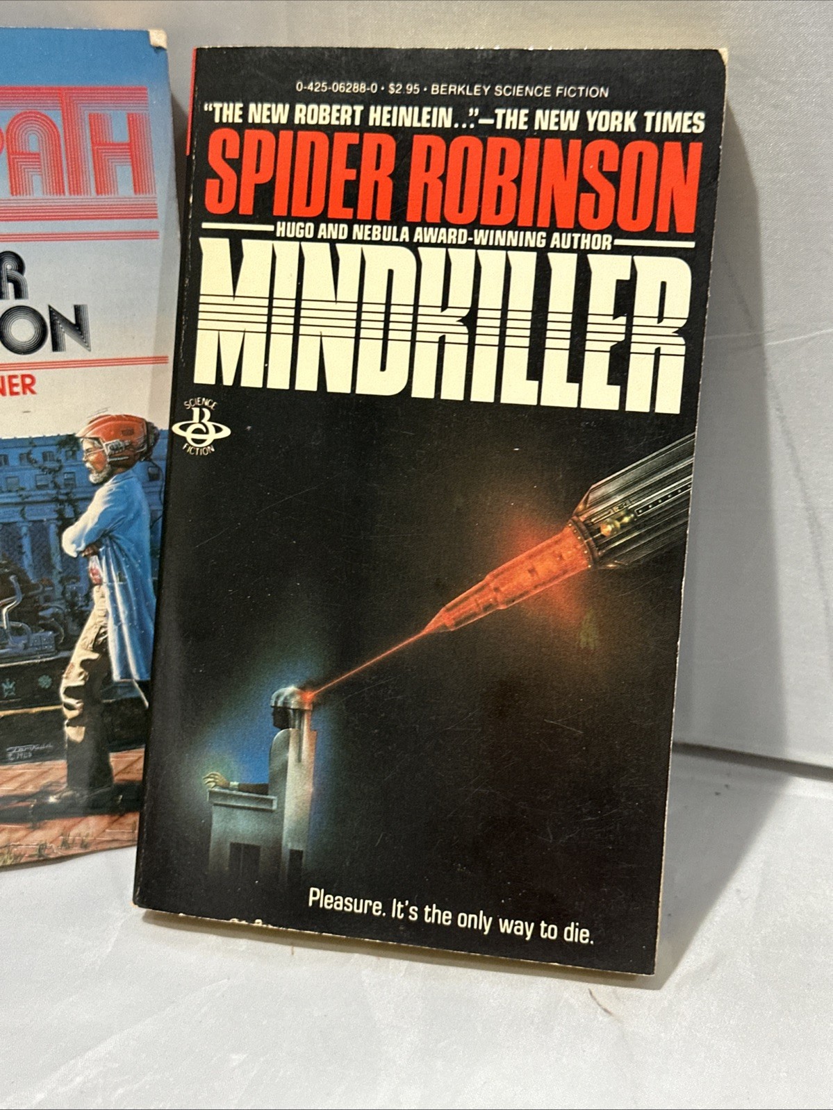 Vintage Lot Of 3 Spider Robinson Books PB NIGHT OF POWER MINDKILLER TELEMPATH