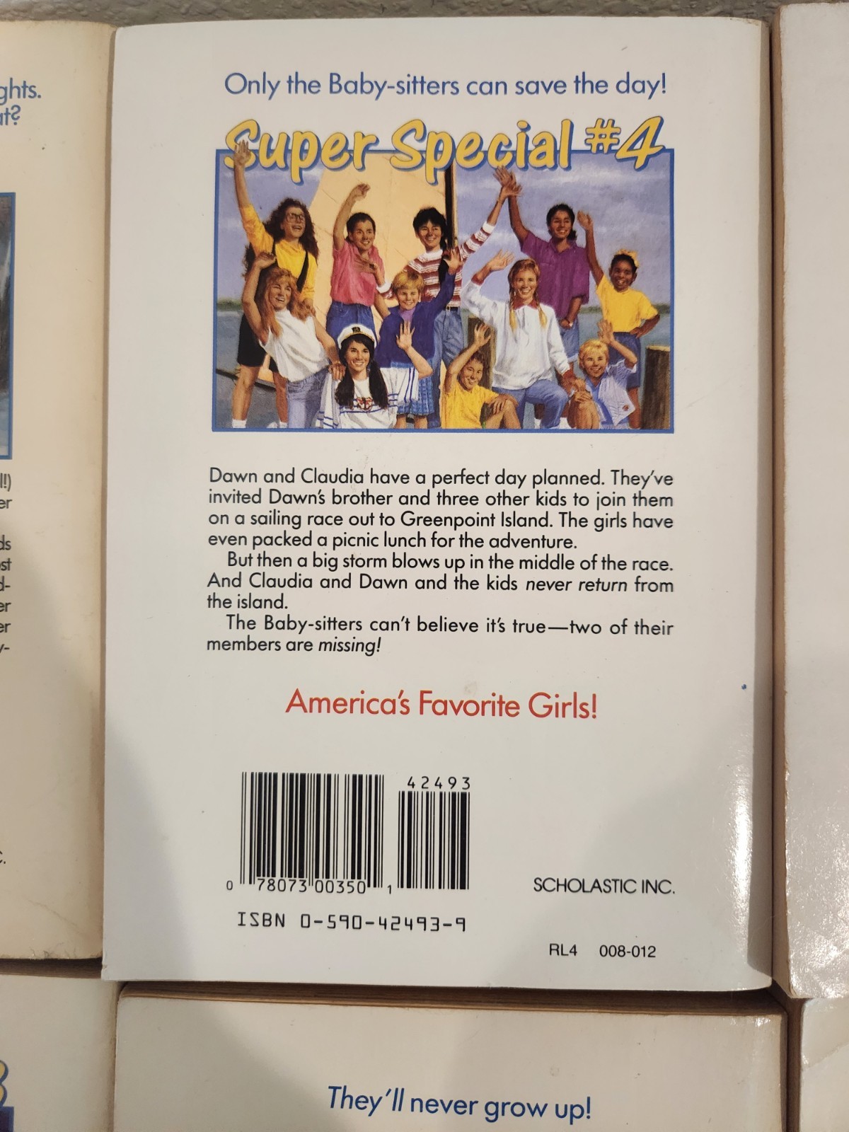 Babysitter’s Club Ann M. Martin Vintage Book Lot Of 10 Super Specials #1-10