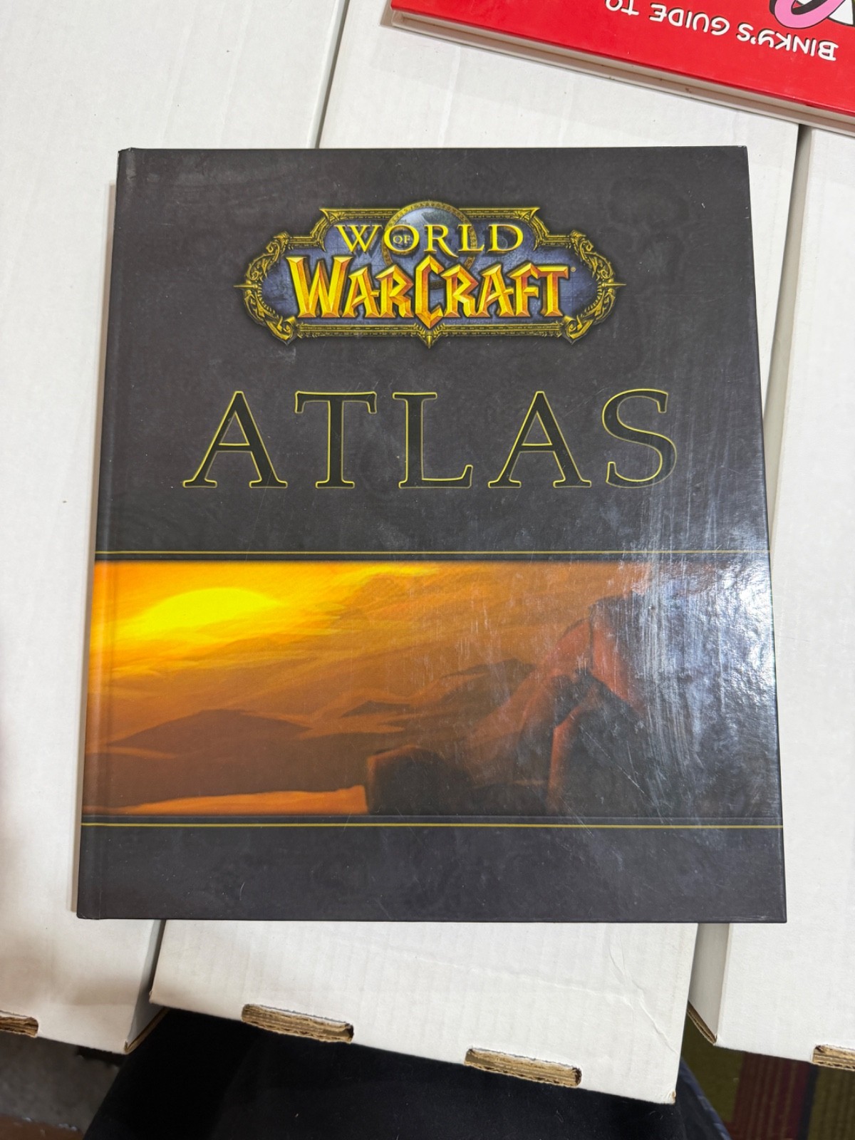 World of Warcraft Atlas – Hardcover Guidebook – Blizzard