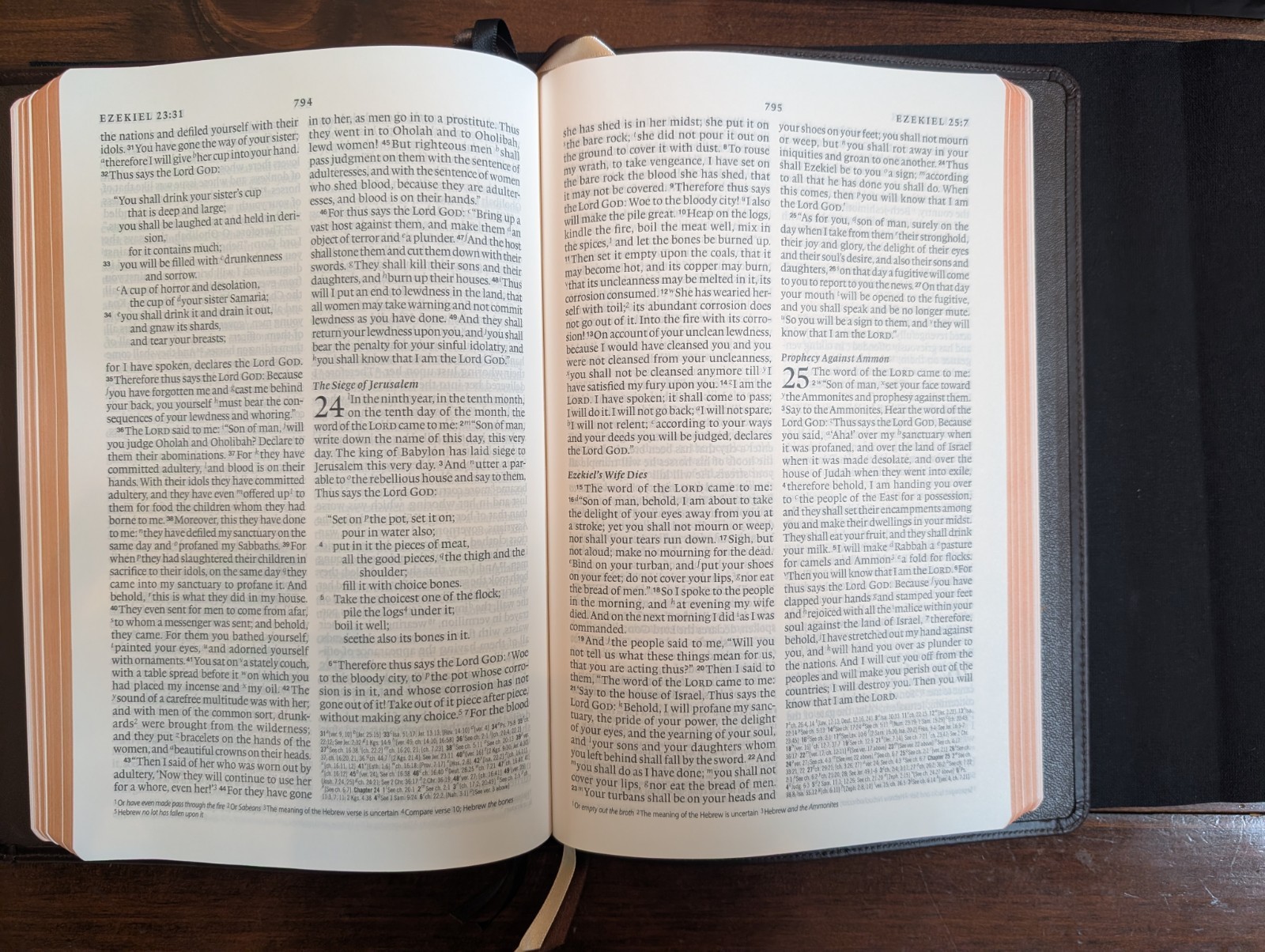 Crossway, ESV Heirloom Bible, Omega Edition, Wellington Leather, Out of Print