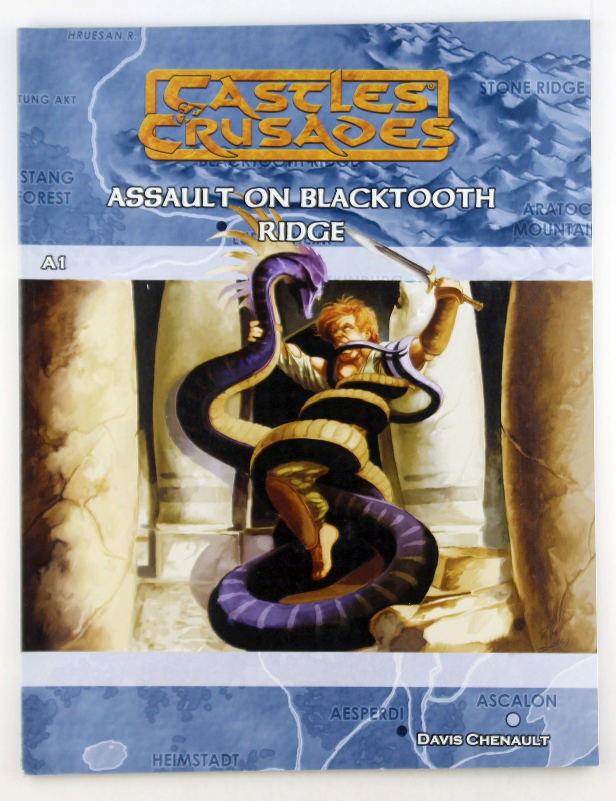 Castles & Crusades A1 Assault on Blacktooth Ridge Davis Chenault Troll Lord Gam