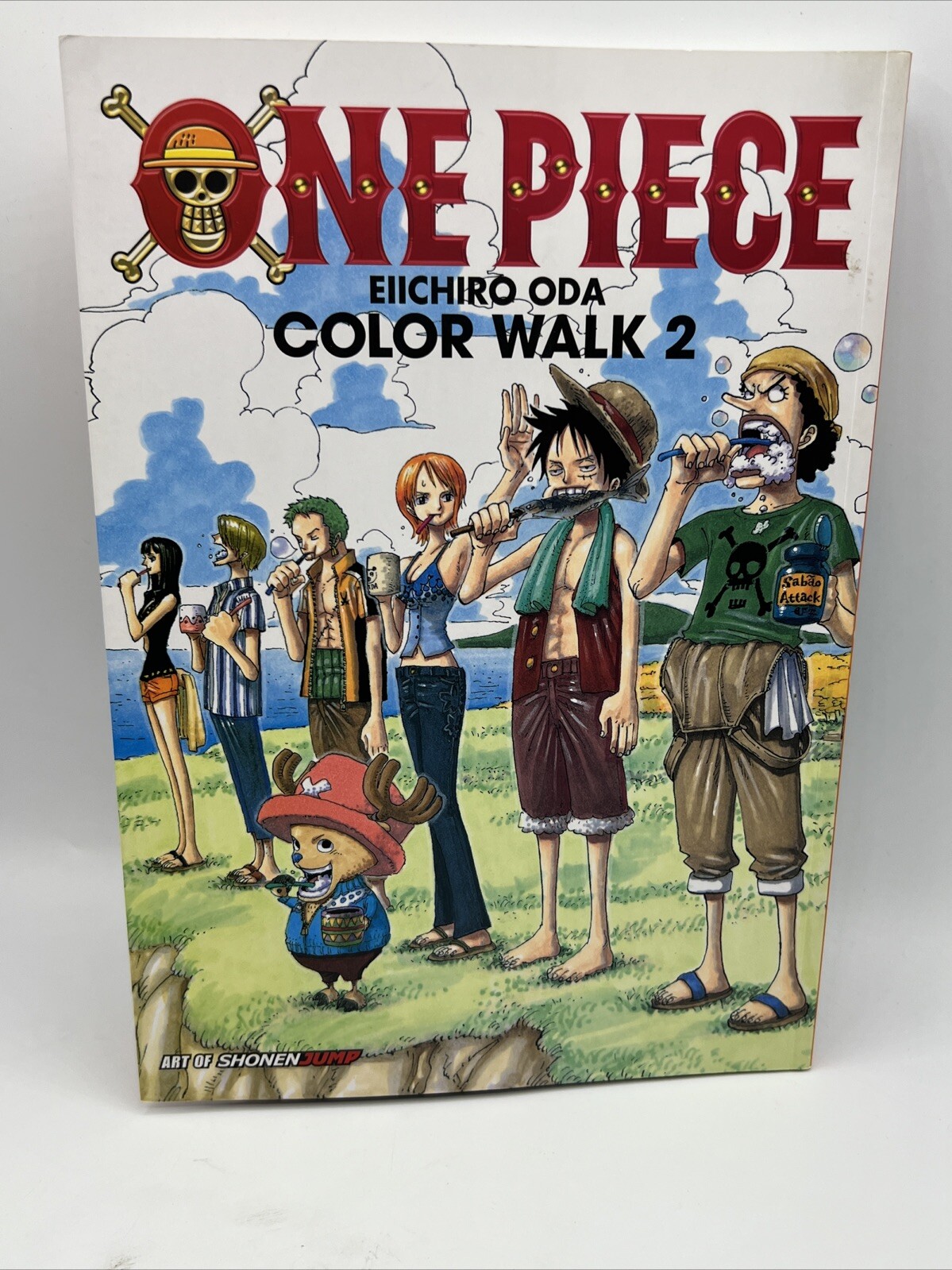 One Piece Color Walk 1 + Color Walk 2 Eiichiro Oda / Art of Shonen Jump