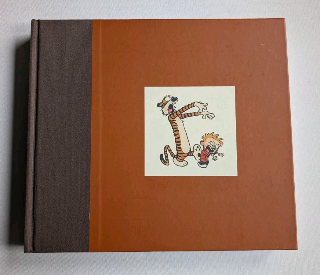 Complete Calvin and Hobbes by Bill Watterson 2005 Hardcover w Slipcase 3 Volumes