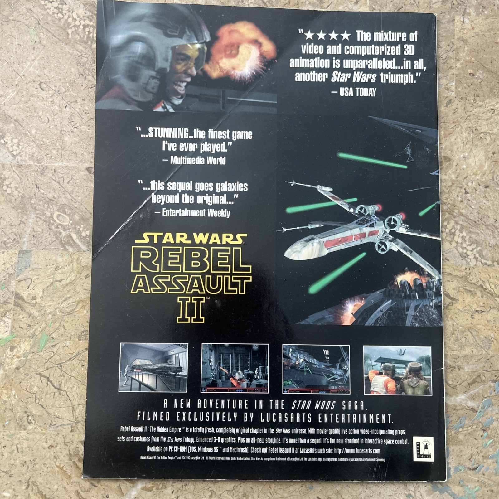 Vintage The Official Magazine STAR WARS VOLUME #1