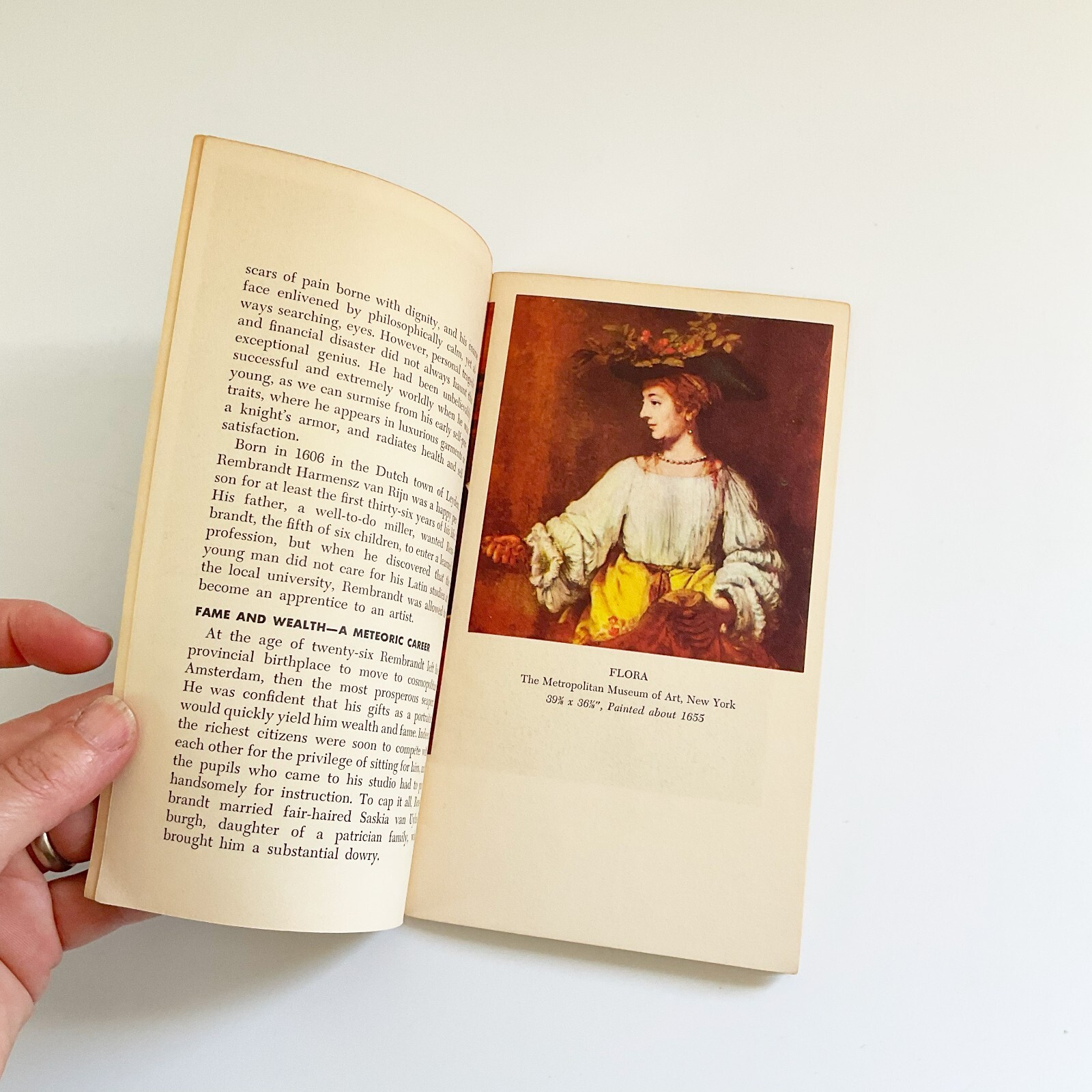 HARRY N. ABRAMS Pocket Art Books Cezanne Rembrandt Velazquez Masterpieces 1957