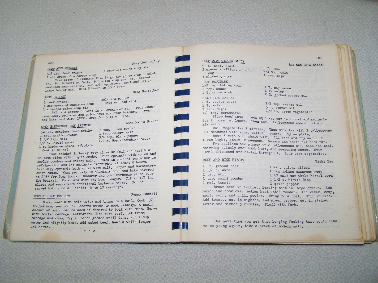 Most Precious Blood Catholic Church Corpus Christi TX 1981 Cookbook 700+ Recipes
