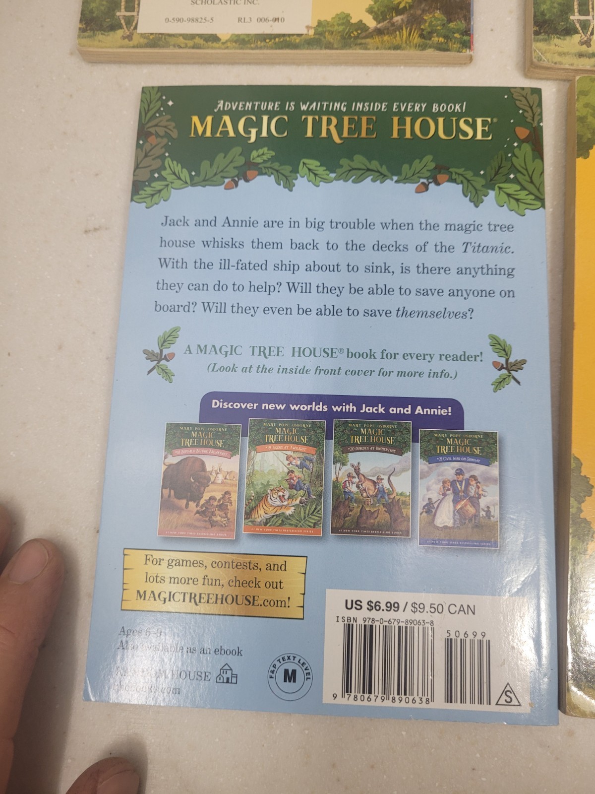 (Magic Tree House Paperback Lot of (12) #1, 2, 3, 6, 8, 11, 13, 17, 18, 23 & 24