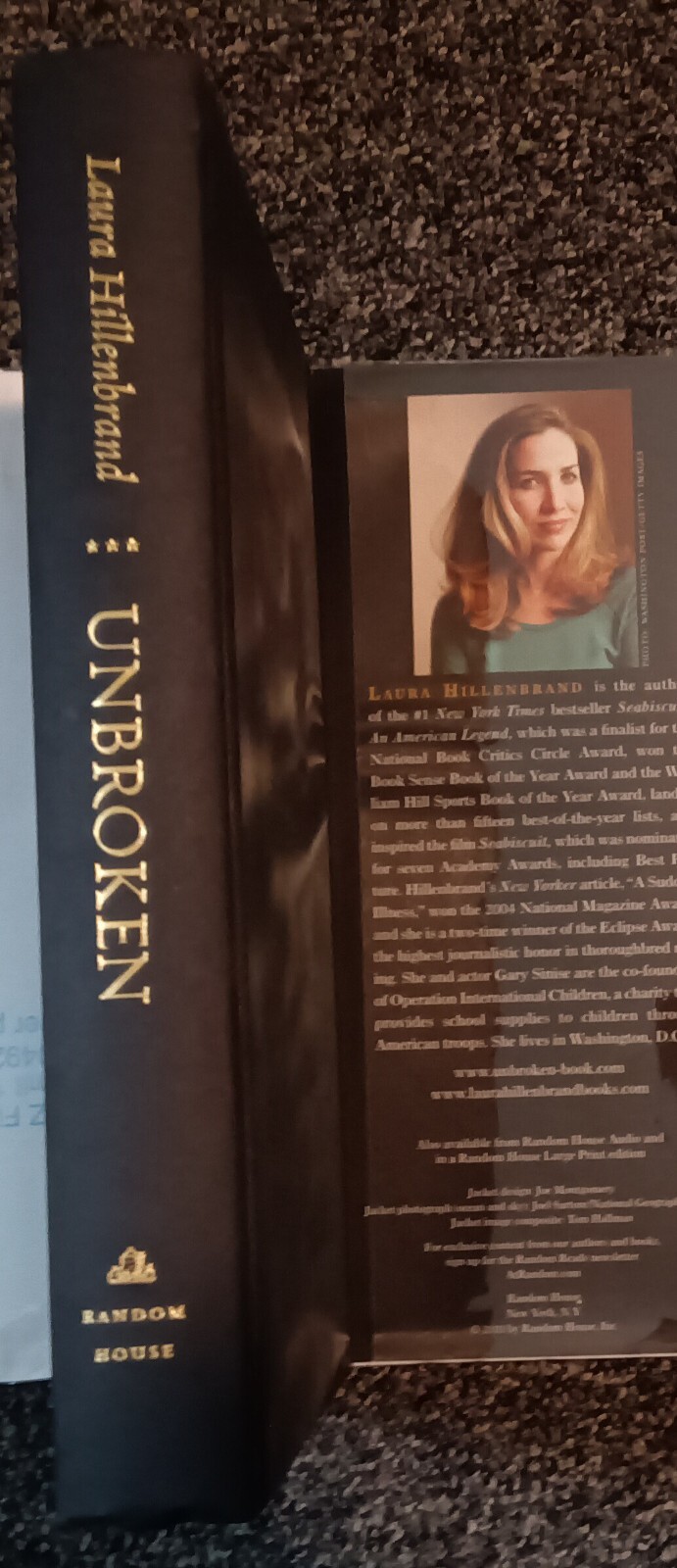 UNBROKEN by Laura Hillenbrand (2010) NEW 1ST / 1ST FINE UNREAD HARDCOVER