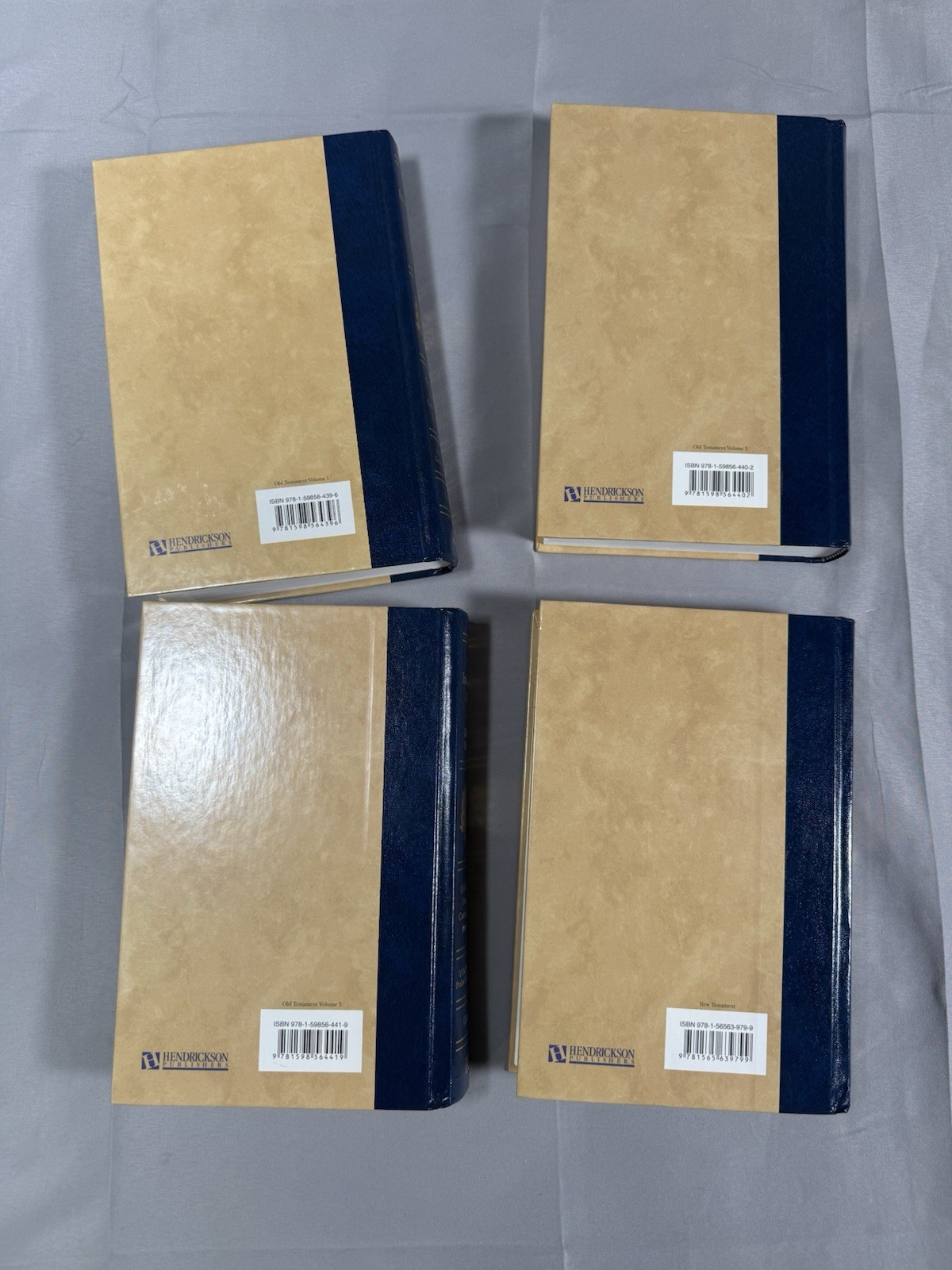 The Interlinear Bible Hebrew-English 4 Volume Set Ancient Greek Edition