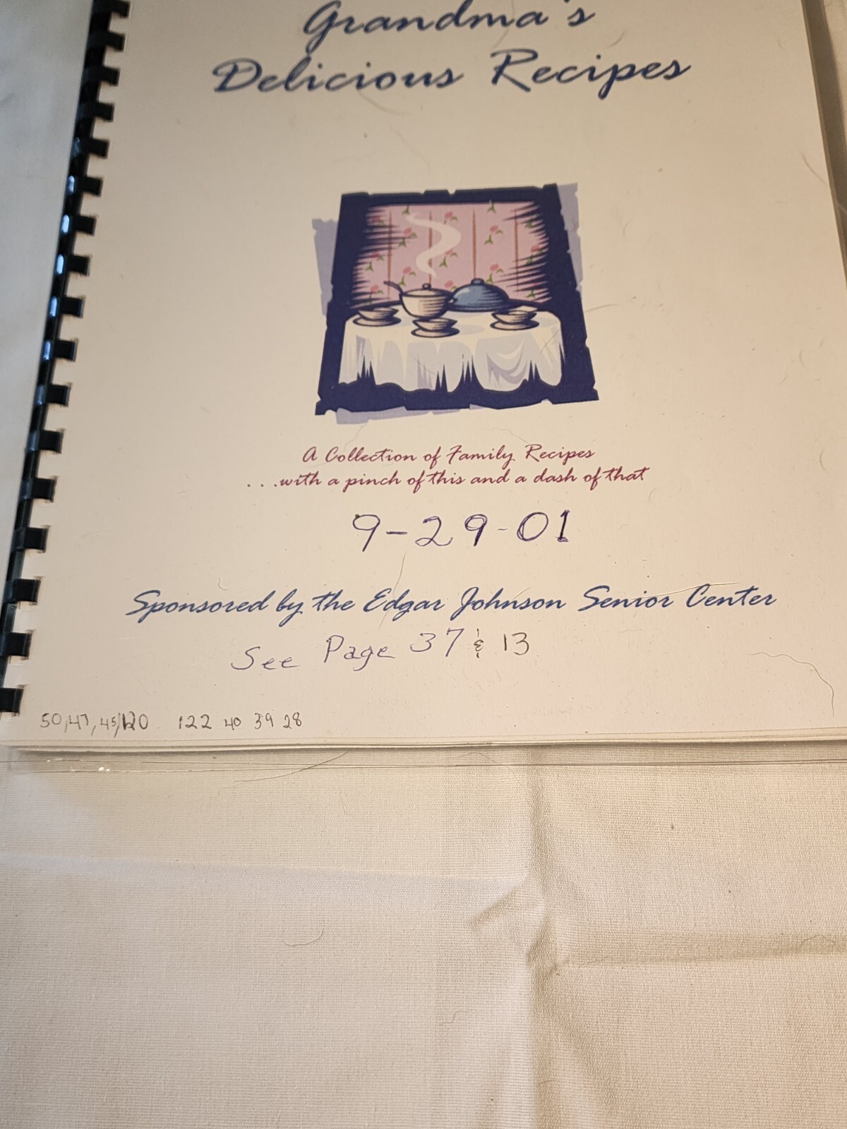 Grandmas Delicious Recipes Cook Book 146 Pages