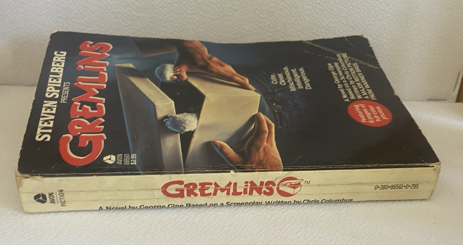 Gremlins Steven Spielberg 1984 PAPERBACK Original 1st Printing Vintage Book