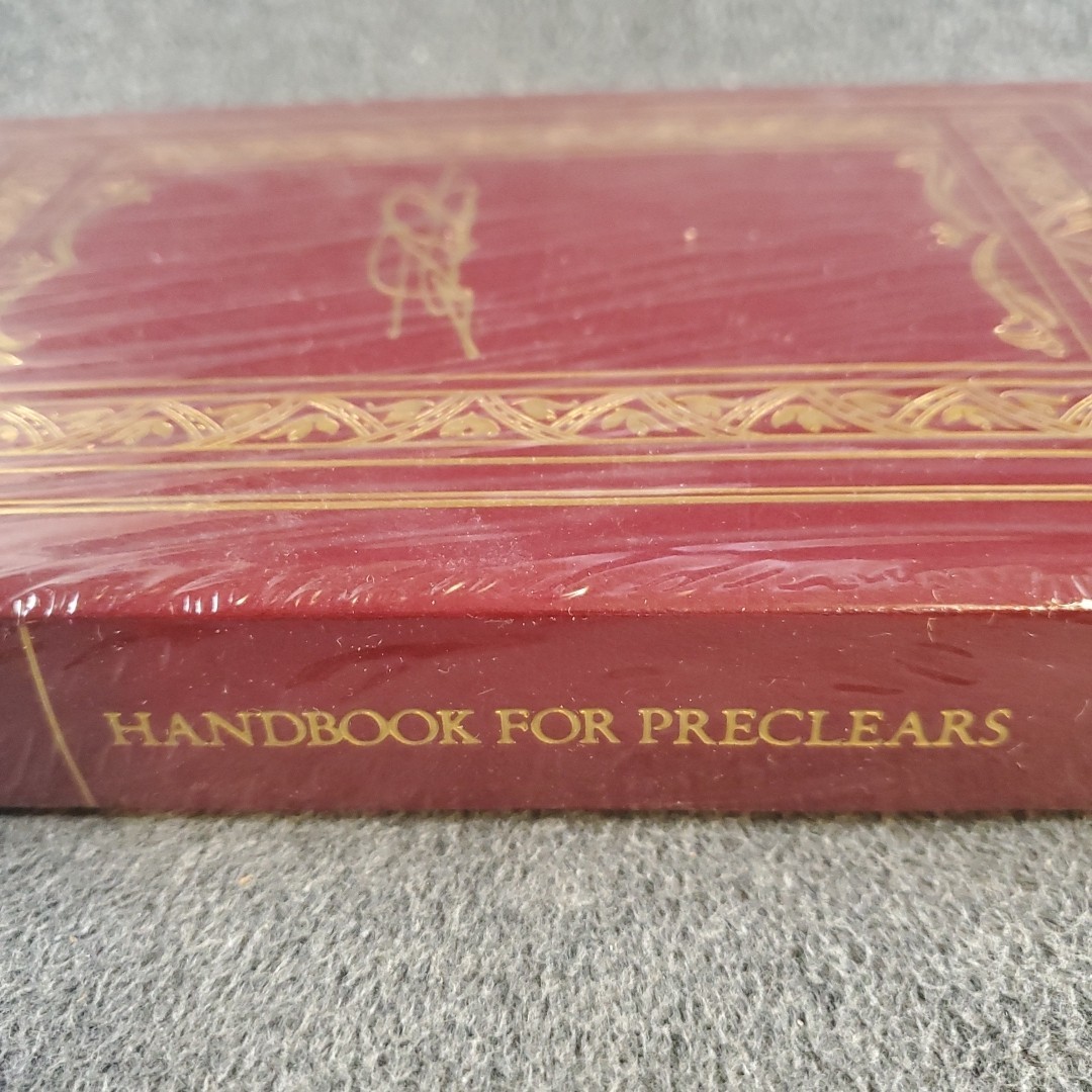 Handbook For Preclears by Hubbard, L. Ron 1989 Genuine Leather